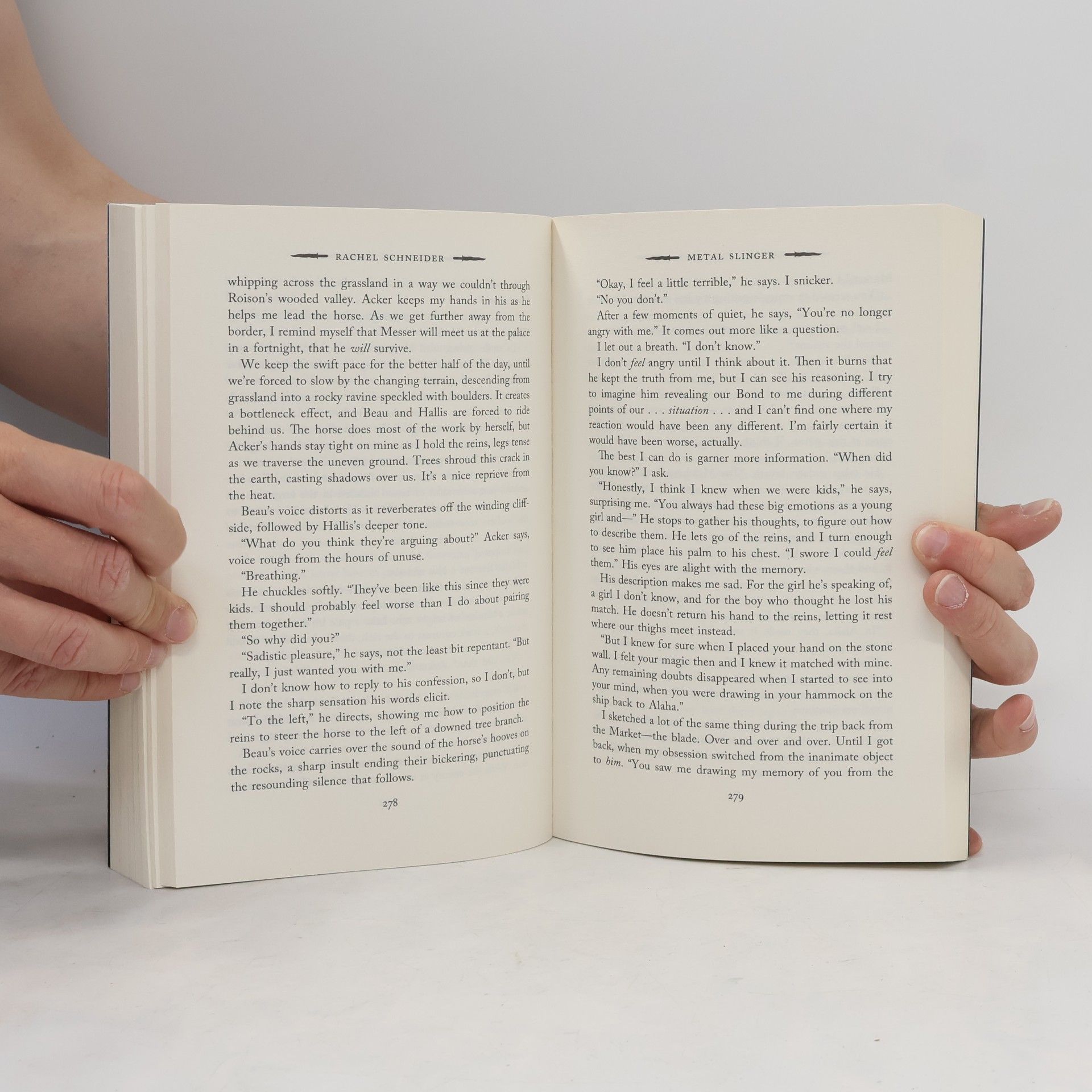 Rachel Schneider Metal Slinger