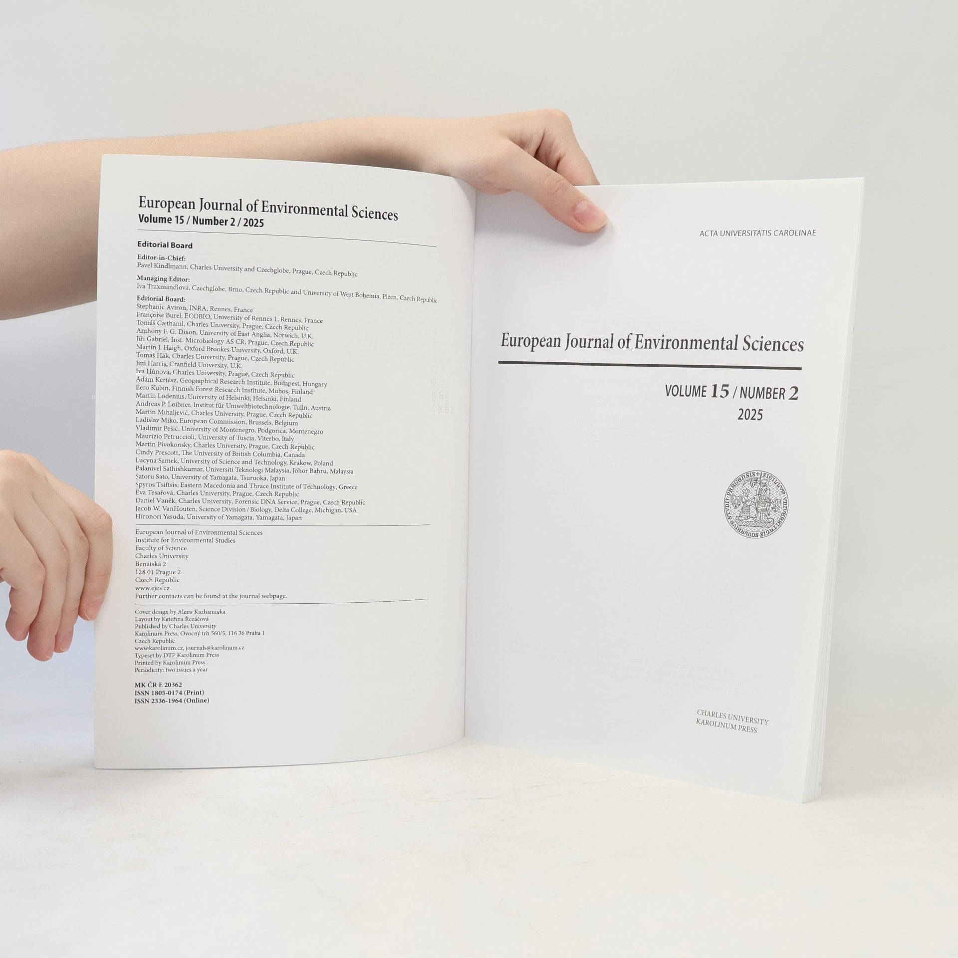 Autorenkollektiv European Journal of Environmental Sciences 1/2024