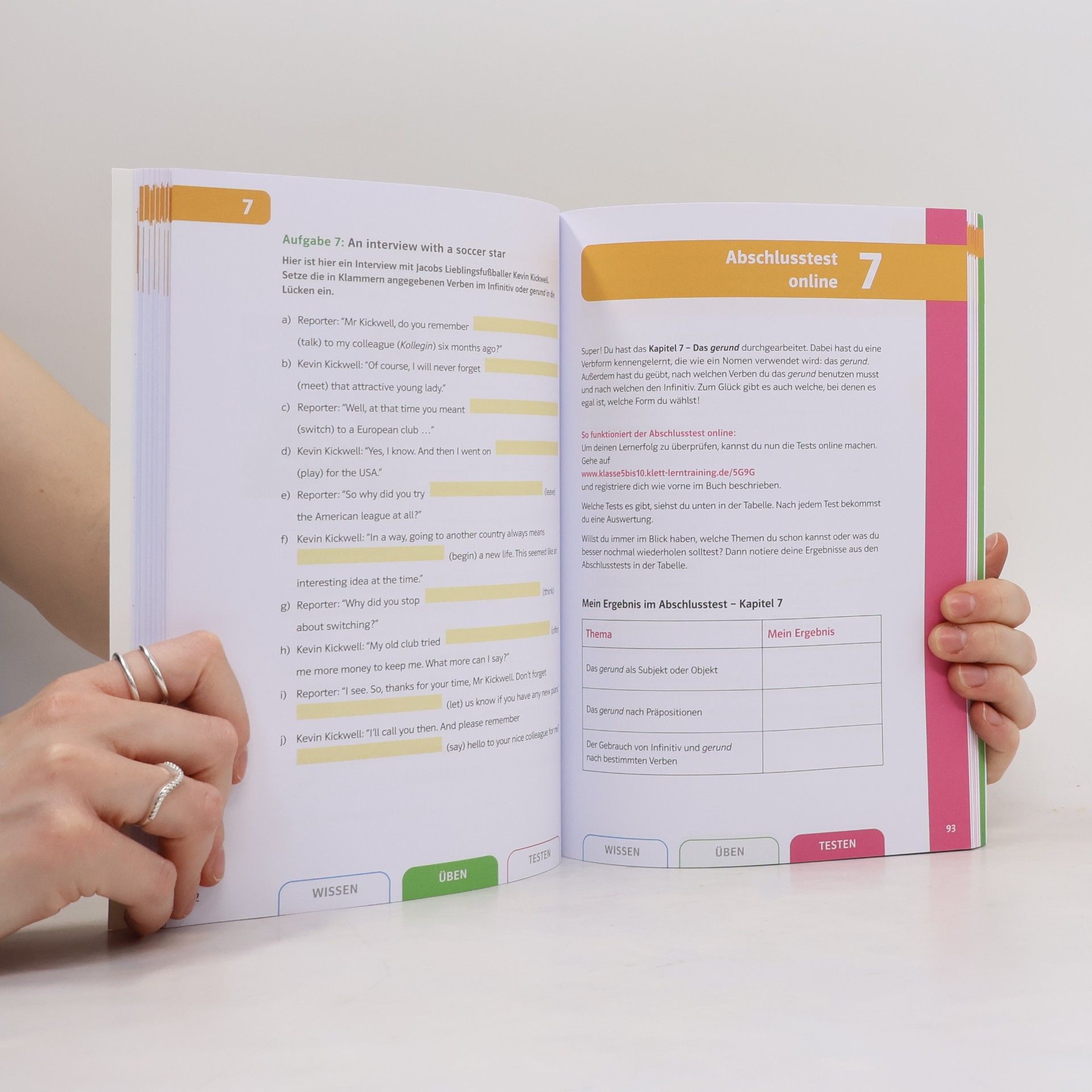 Autorenkollektiv Klett Sicher in Englisch Grammatik 7./8. Klasse