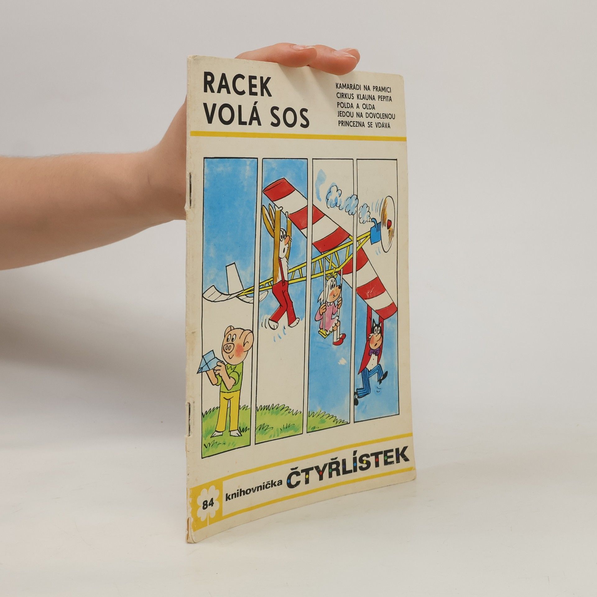 Ljuba Štíplová Čtyřlístek 84. Racek volá SOS