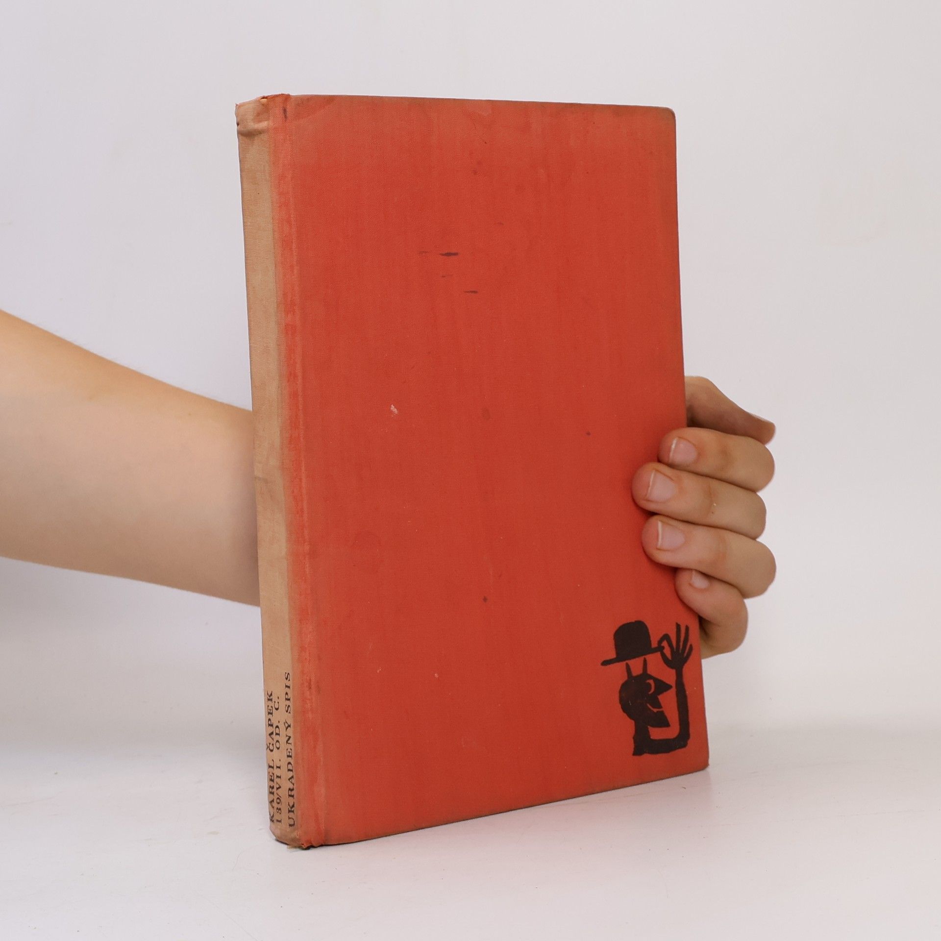 Karel Čapek Ukradený spis 139/VII, odd. C