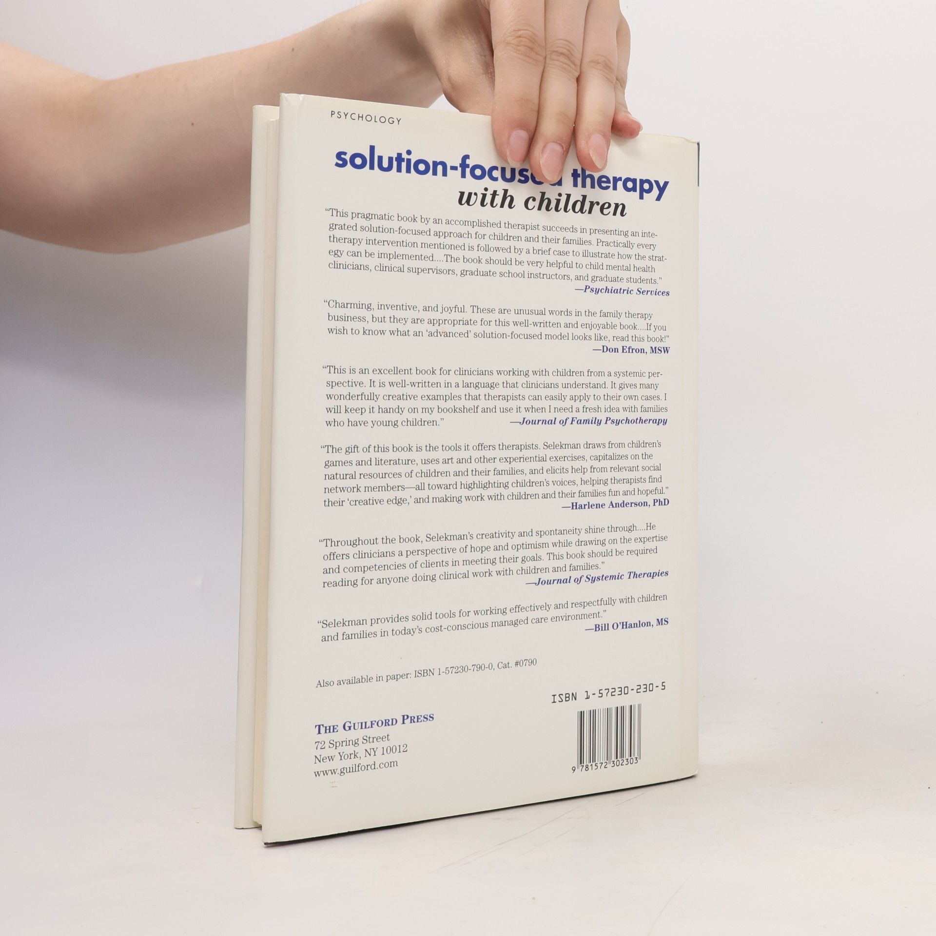 Matthew D. Selekman Solution-Focused Therapy With Children