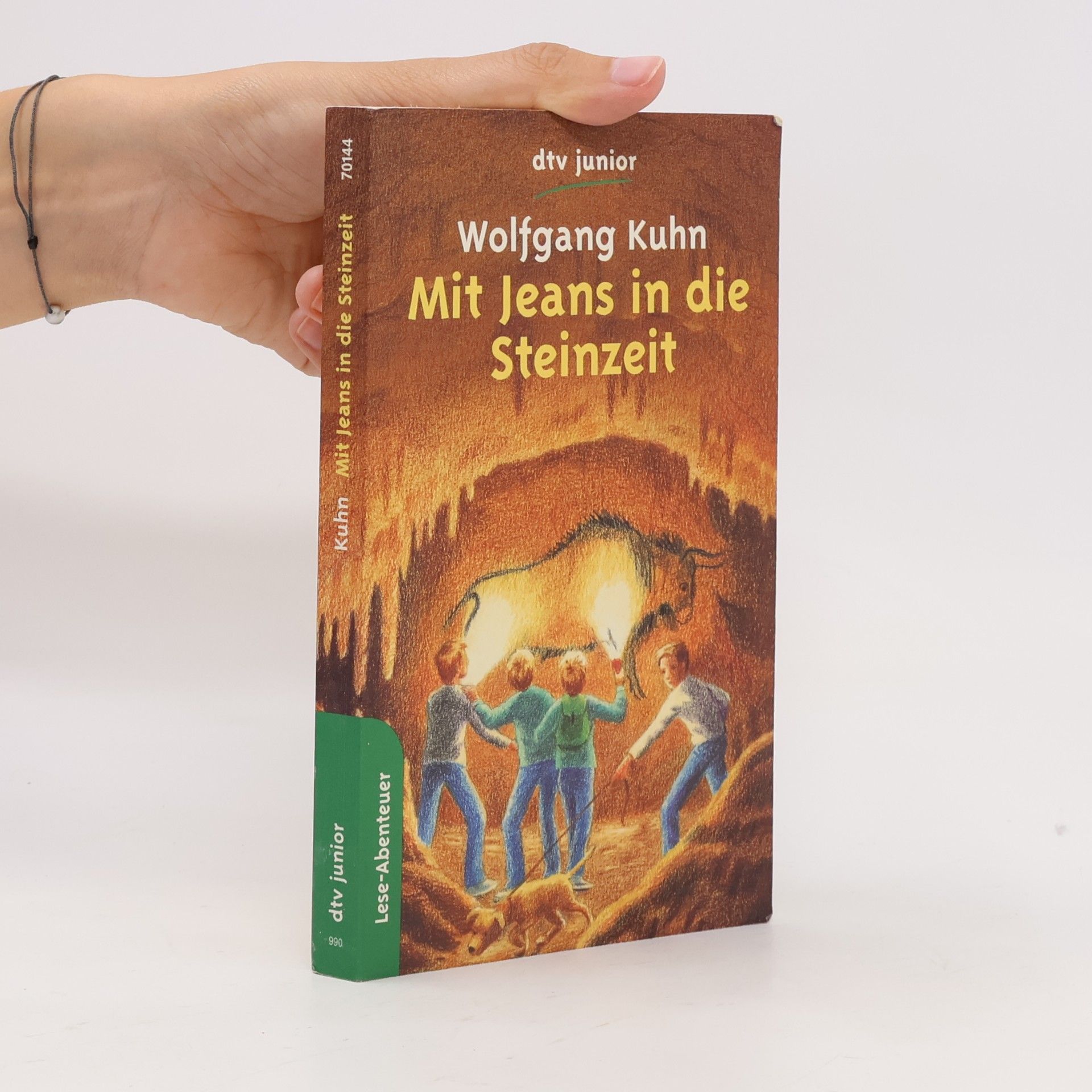 Wolfgang Kühn Mit Jeans in Die Steinzeit