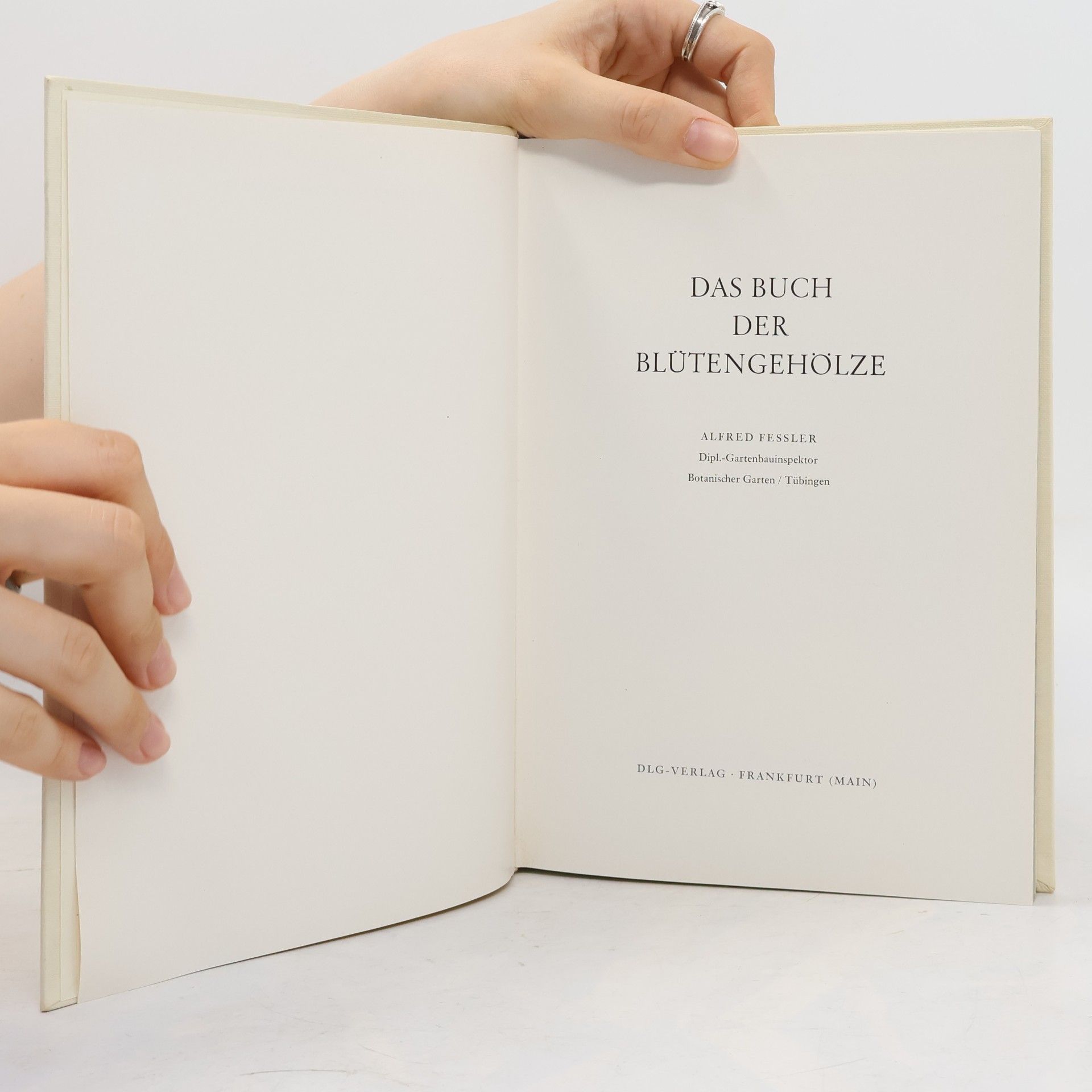 Alfred Feßler Das buch der blutengeholze