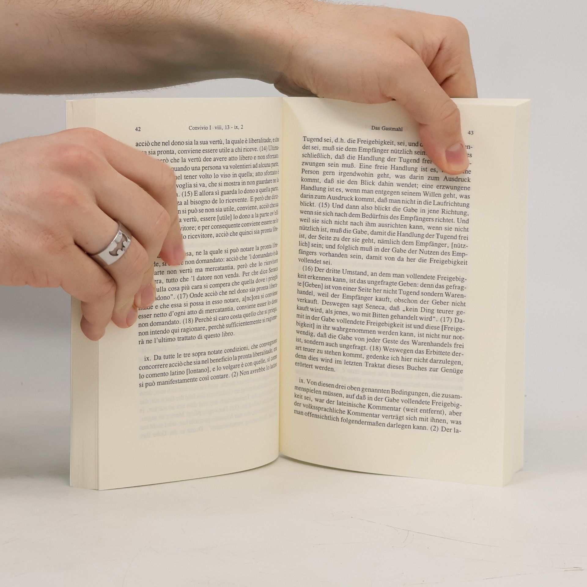 Dante Alighieri Das Gastmahl: Erstes Buch