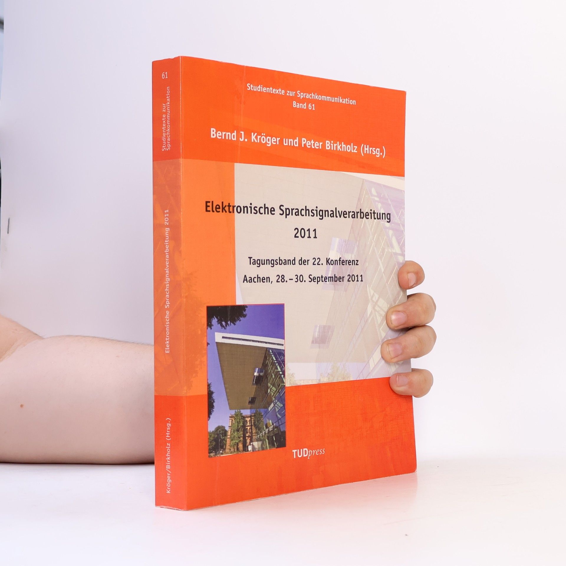 Bernd J. Kröger Studientexte zur Sprachkommunikation - 61: Elektronische Sprachsignalverarbeitung 2011
