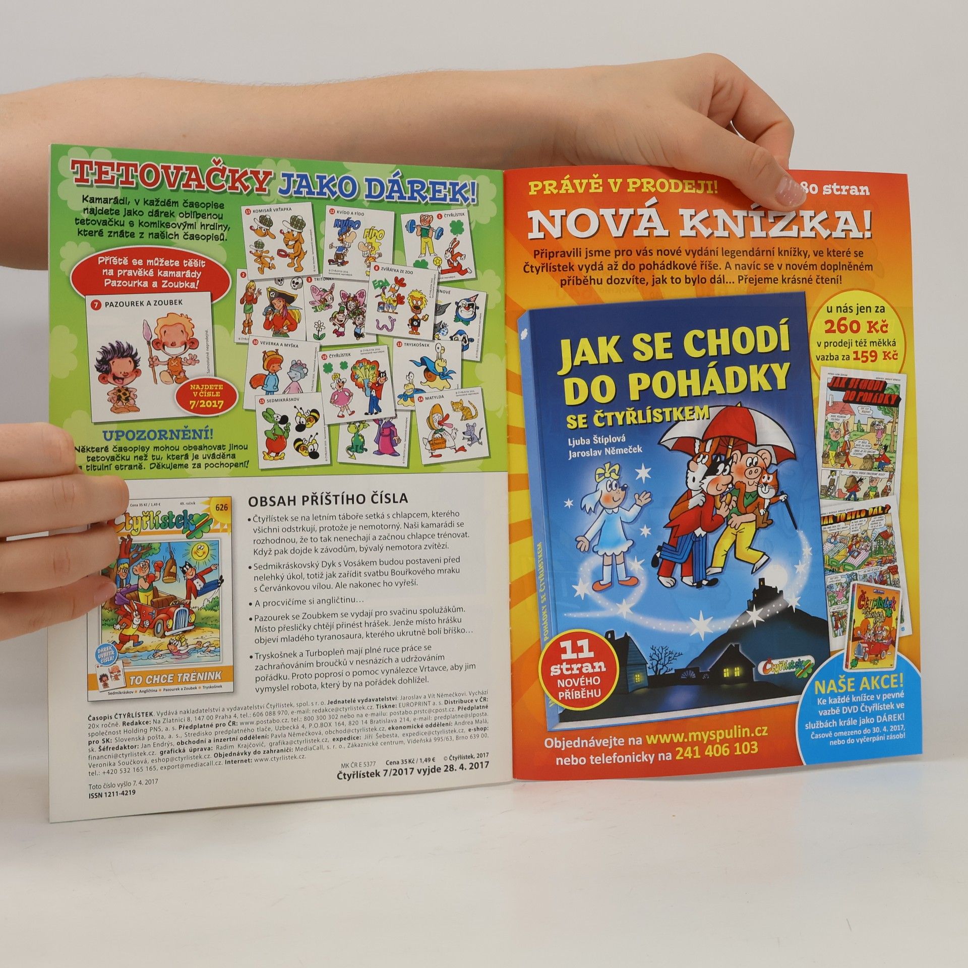 Jaroslav Němeček Čtyřlístek 6/2017