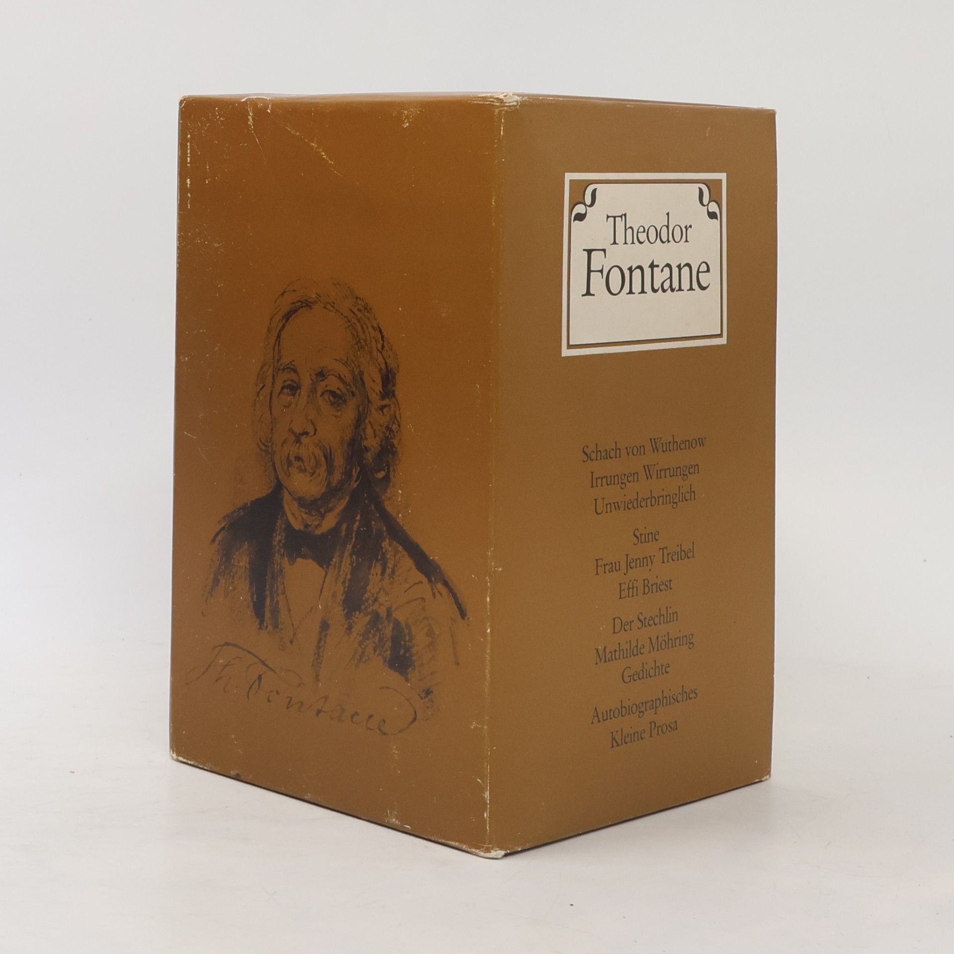 Theodor Fontane Theodor Fontane. Werkauswahl in vier Bänden 1-4