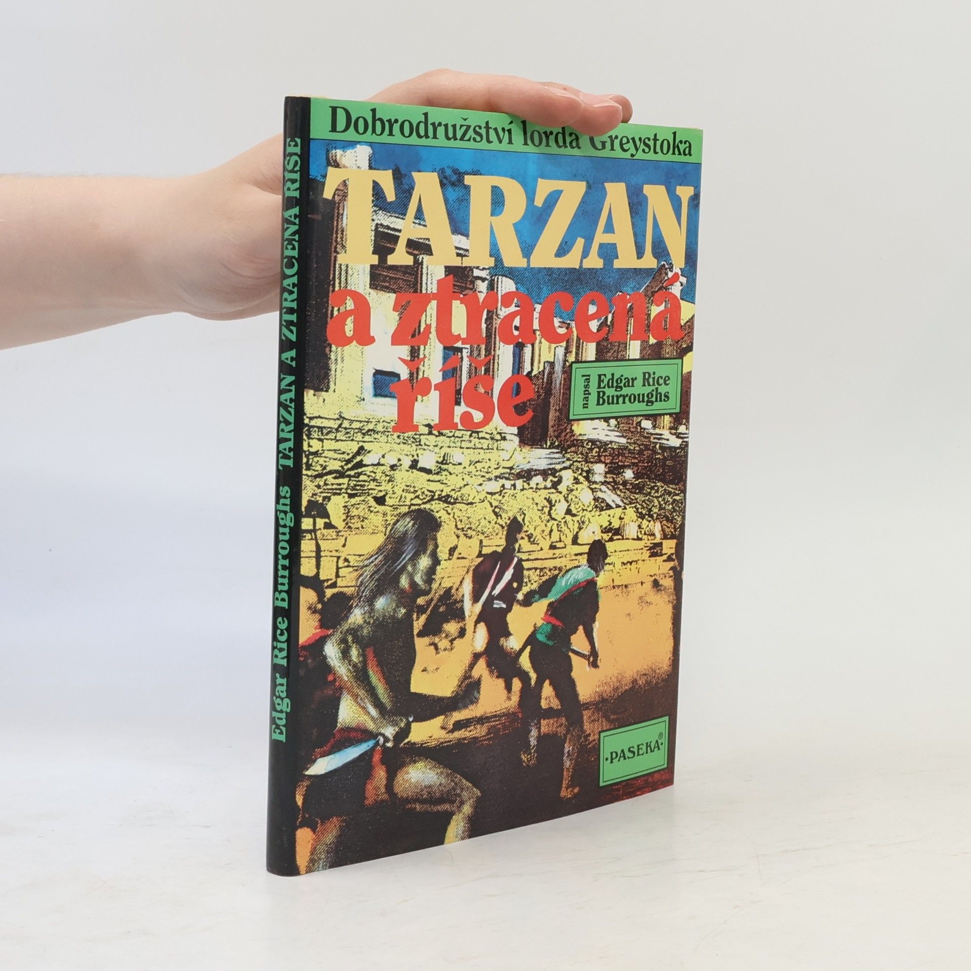 Edgar Rice Burroughs Tarzan a ztracená říše