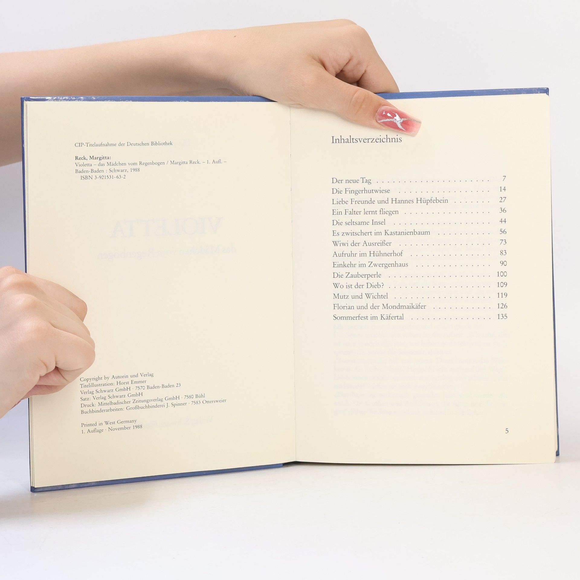 Various authors Violetta das Madchen vom Regenbogen