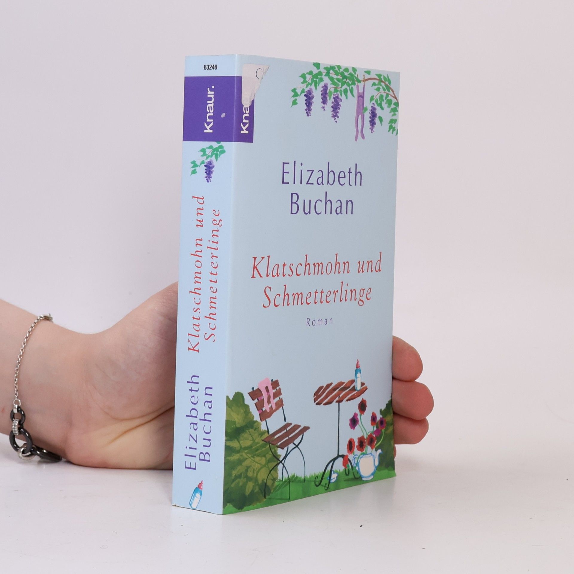 Elizabeth Buchan Klatschmohn und Schmetterlinge