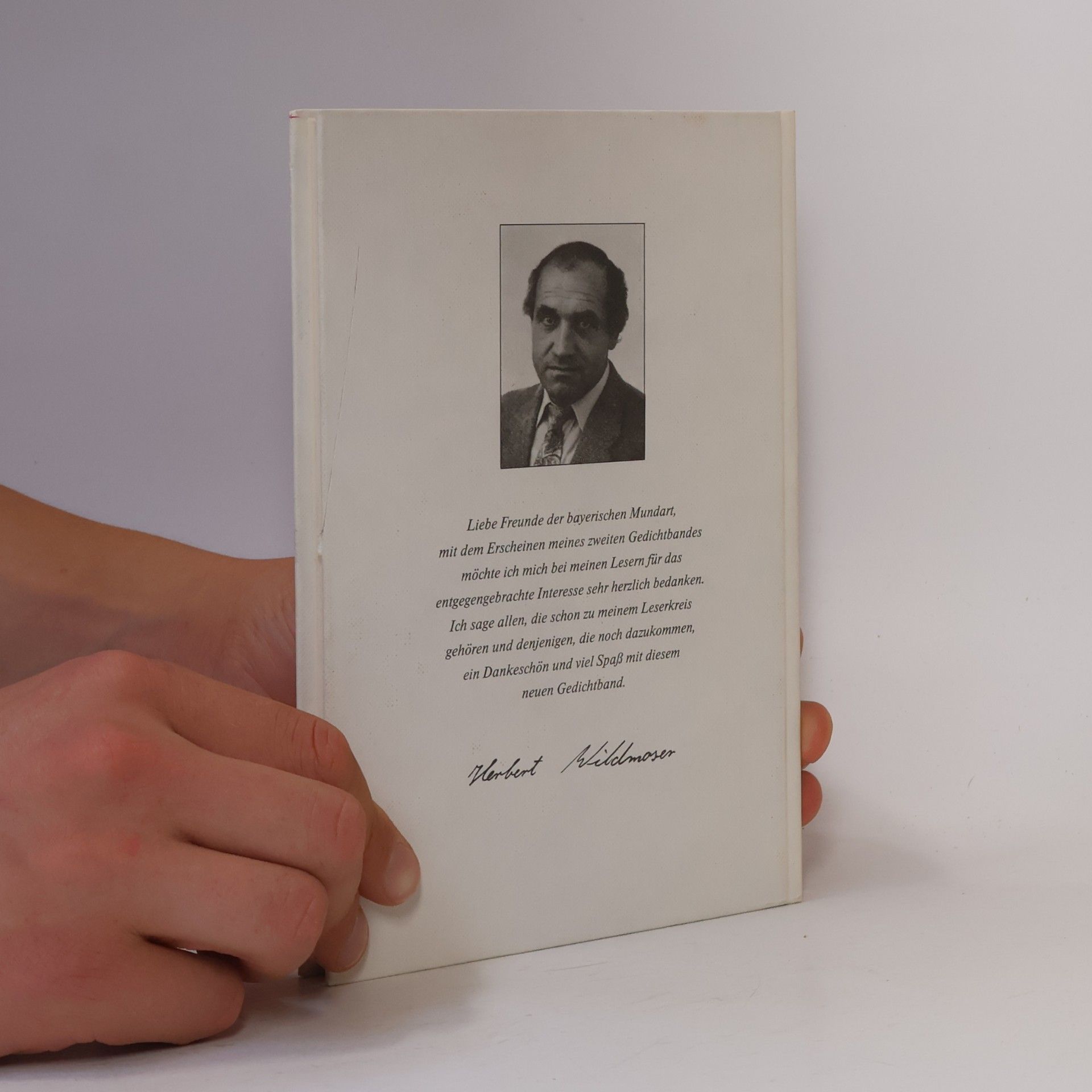 Herbert Wildmoser Boarisch Gredt