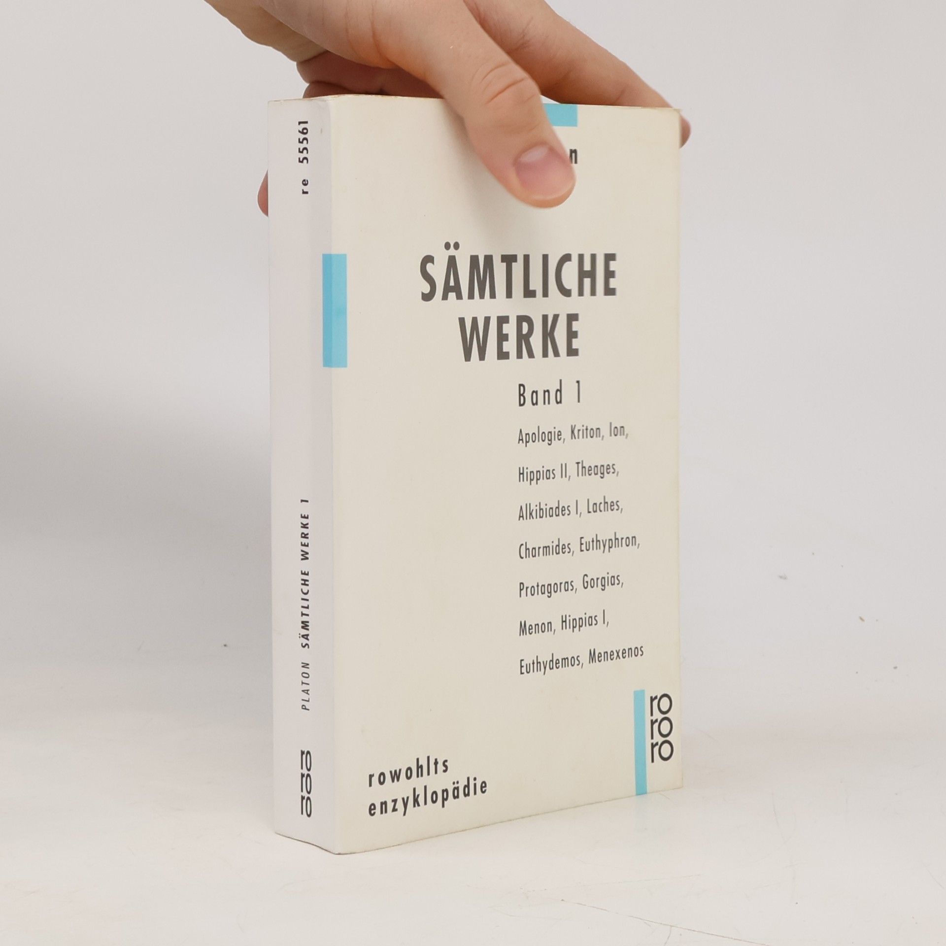 Platón Sämtliche Werke Band 1