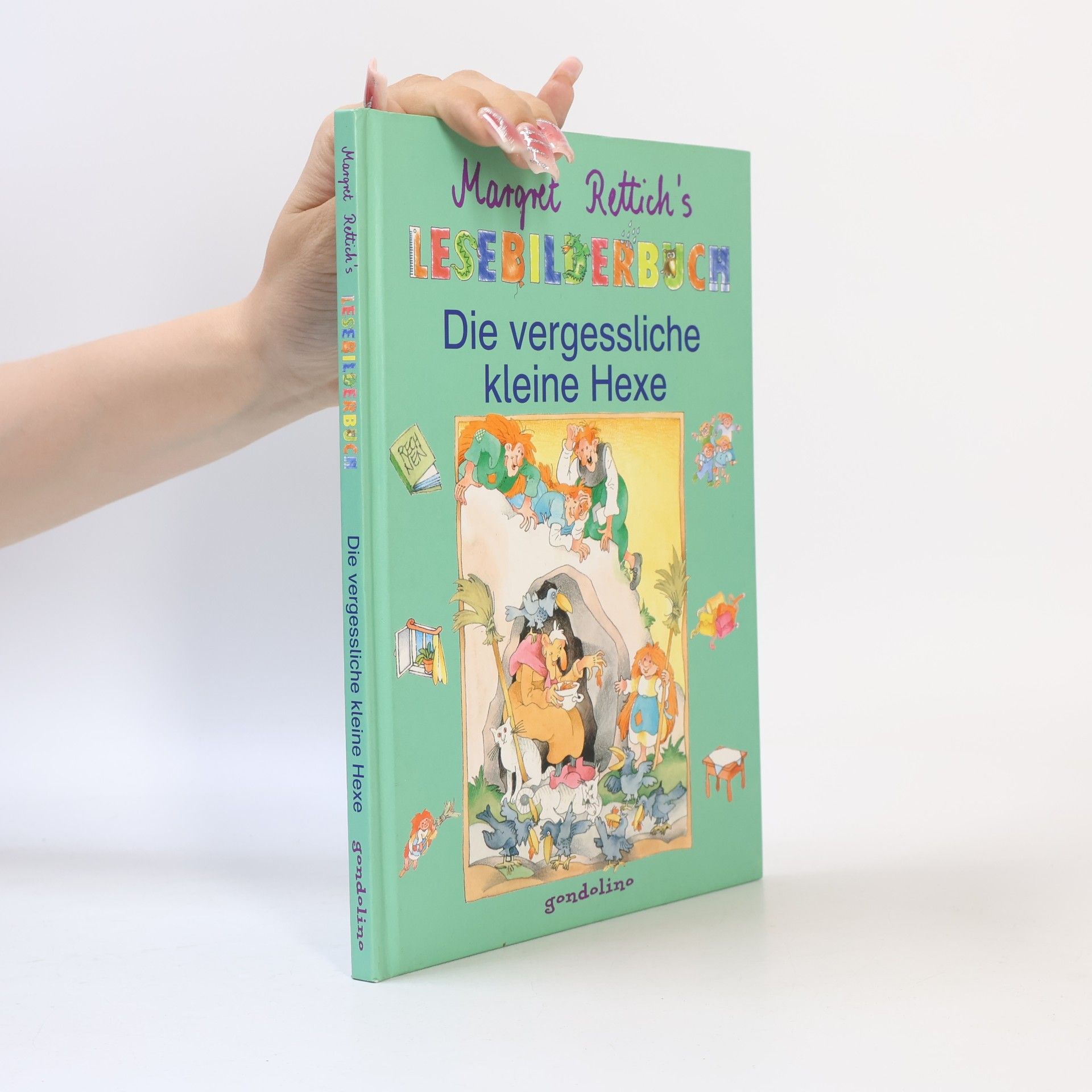 Lesebilderbuch. Die vergessliche kleine Hexe