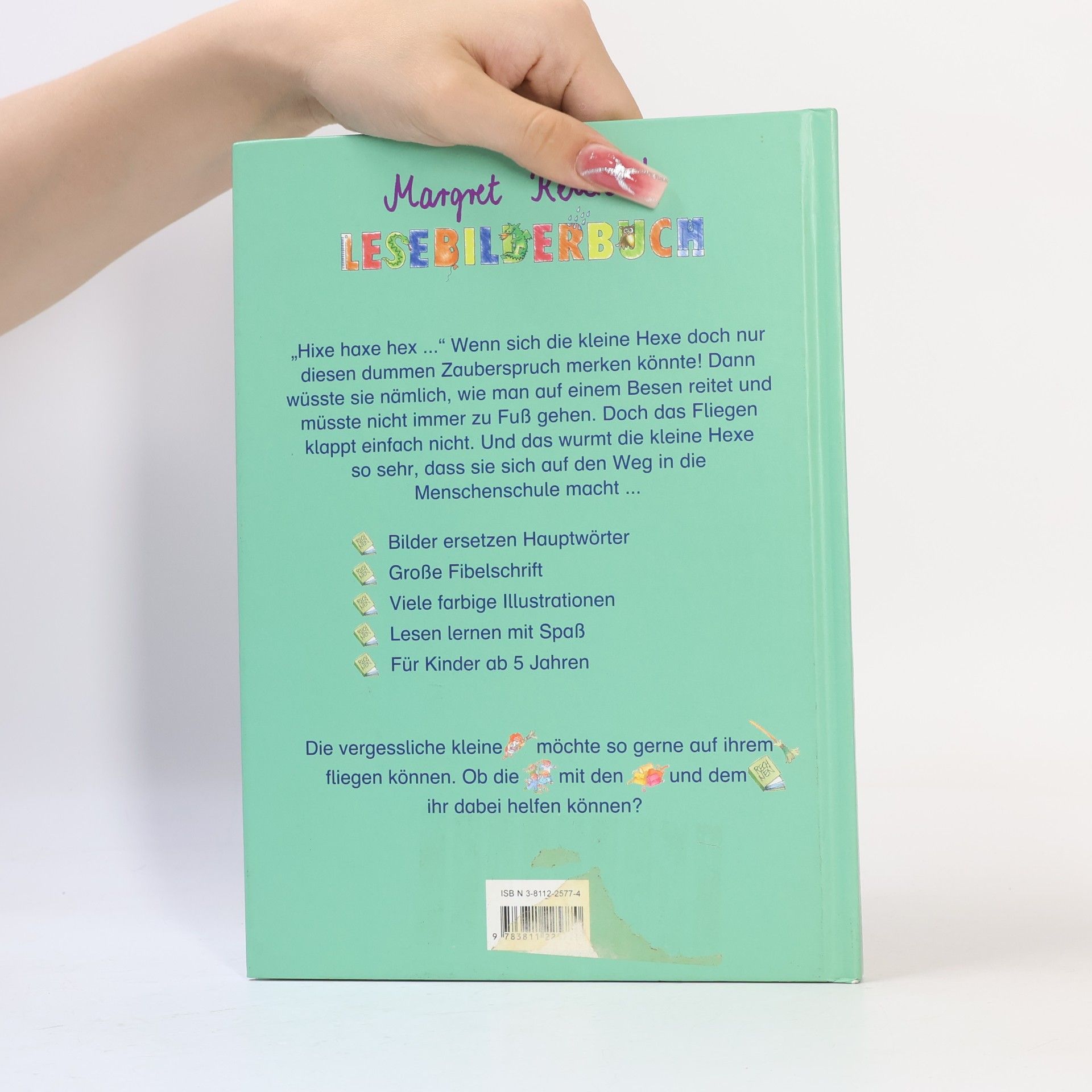 Margret Rettich Lesebilderbuch. Die vergessliche kleine Hexe