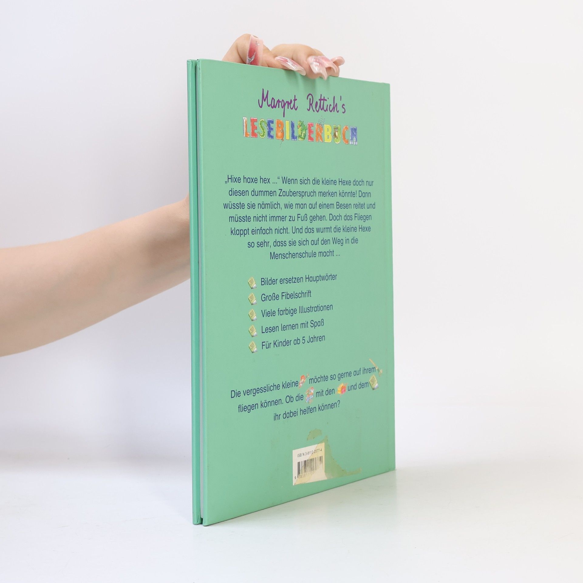 Margret Rettich Lesebilderbuch. Die vergessliche kleine Hexe