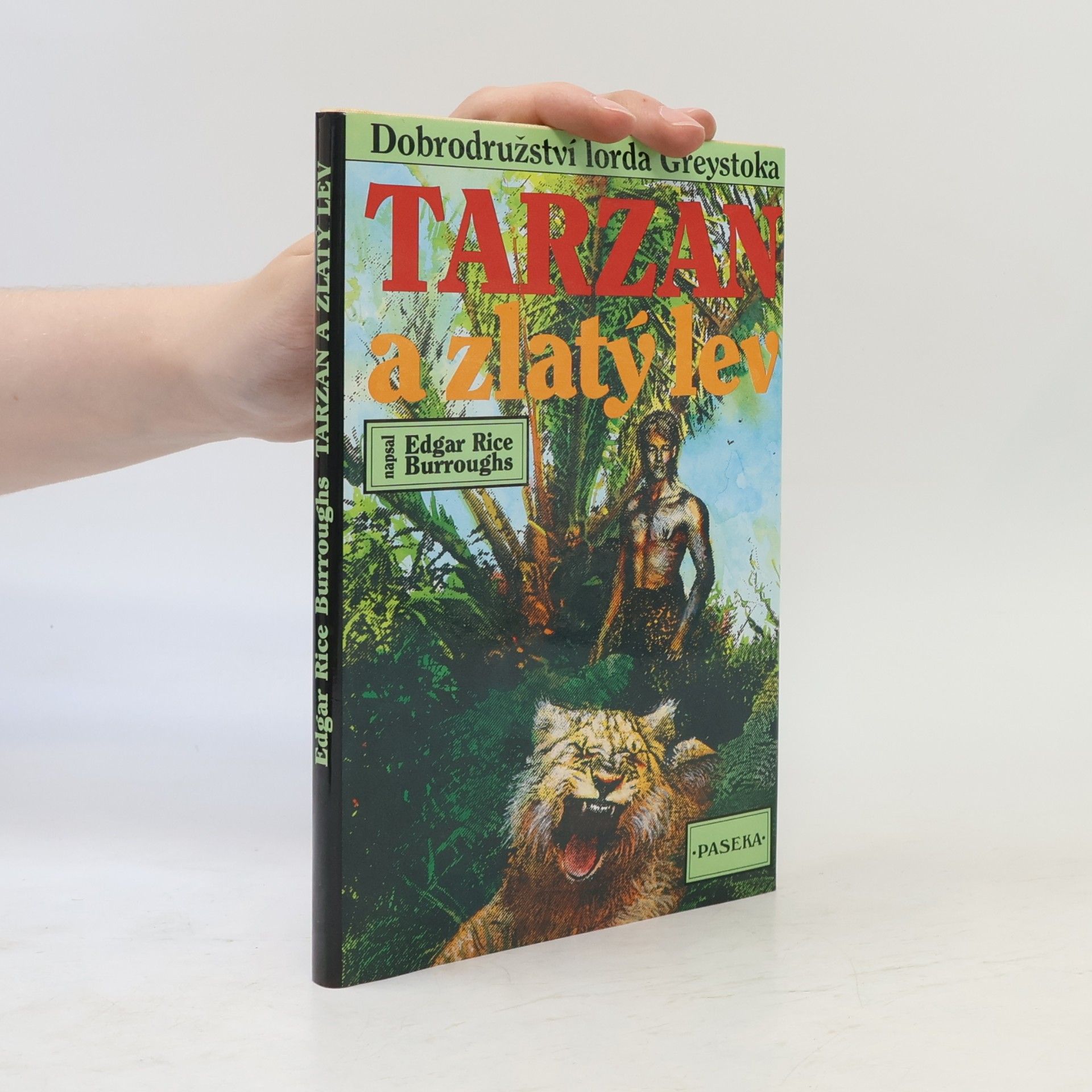 Edgar Rice Burroughs Tarzan a zlatý lev