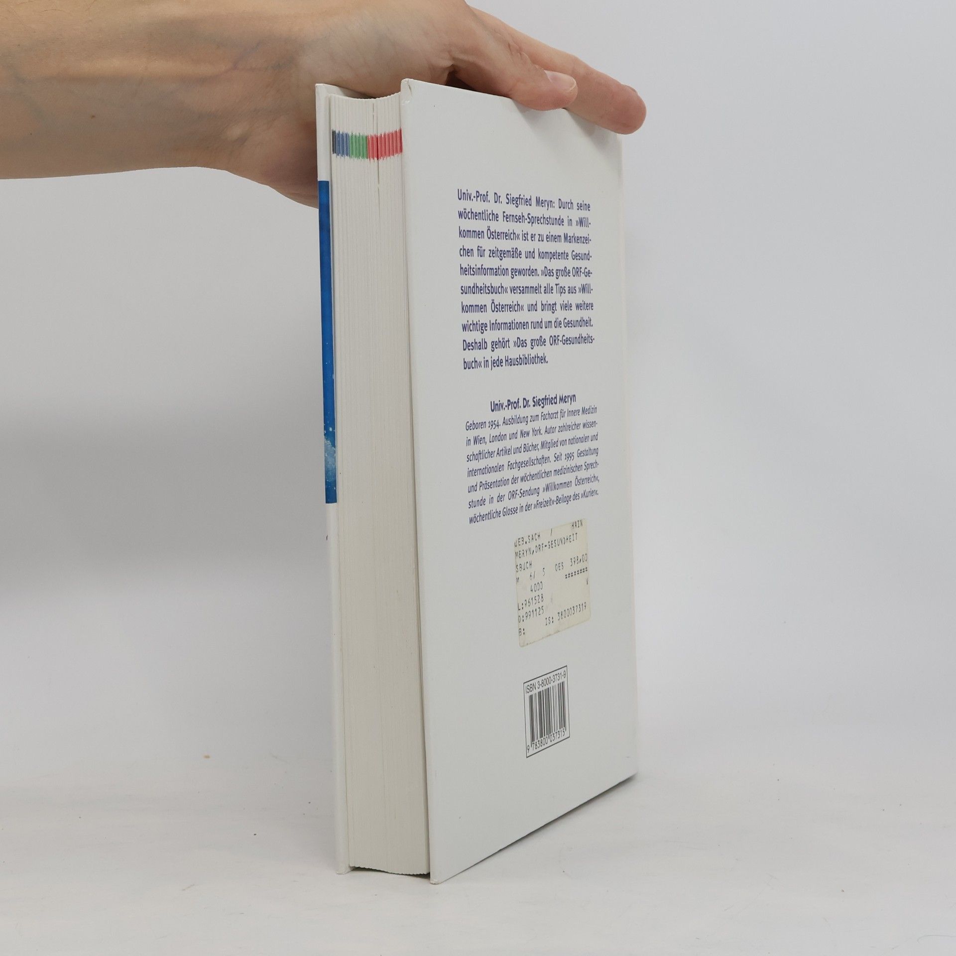 Siegfried Meryn Das große ORF-Gesundheitsbuch