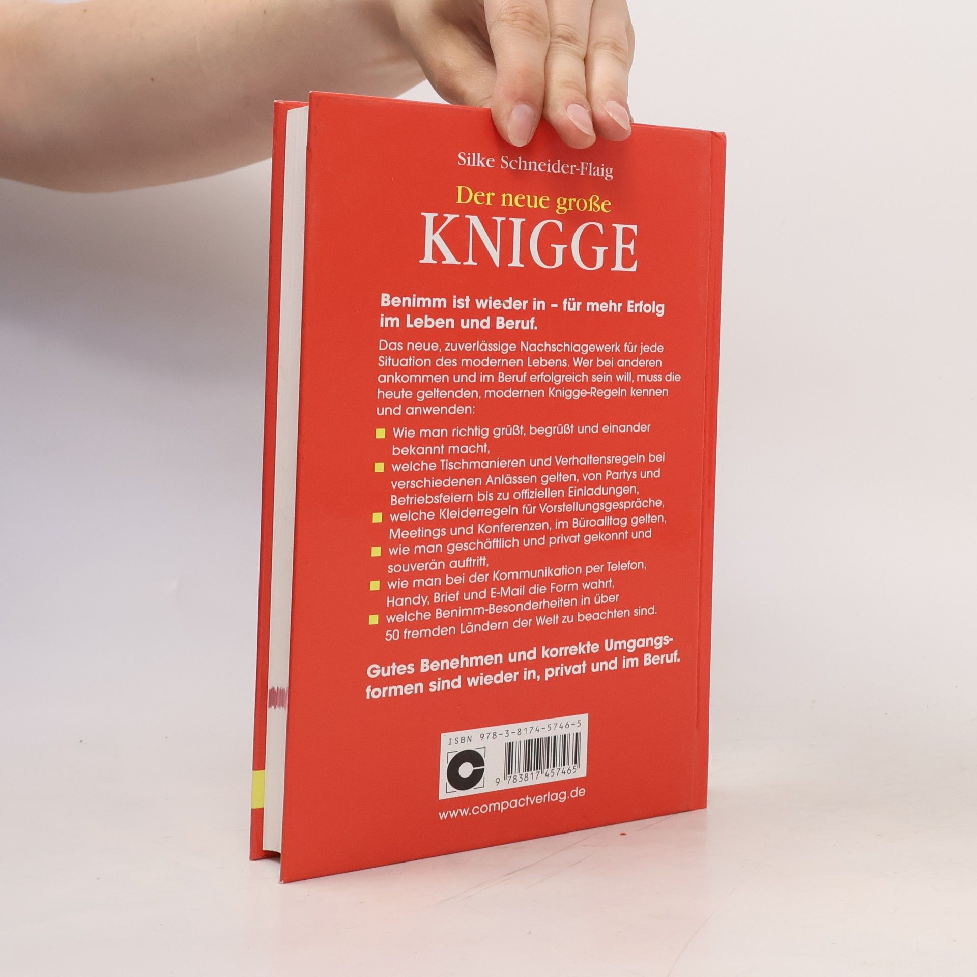 Silke Schneider-Flaig Der neue große Knigge