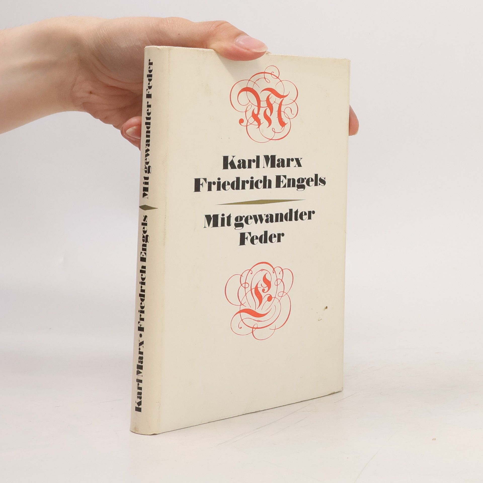 Karl Marx Mit gewandter Feder