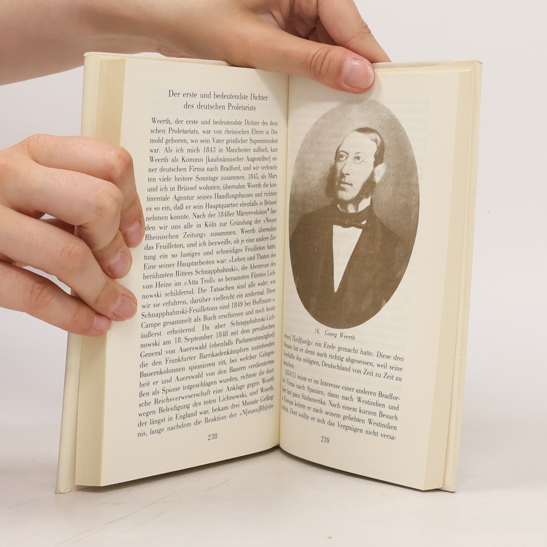 Karl Marx Mit gewandter Feder