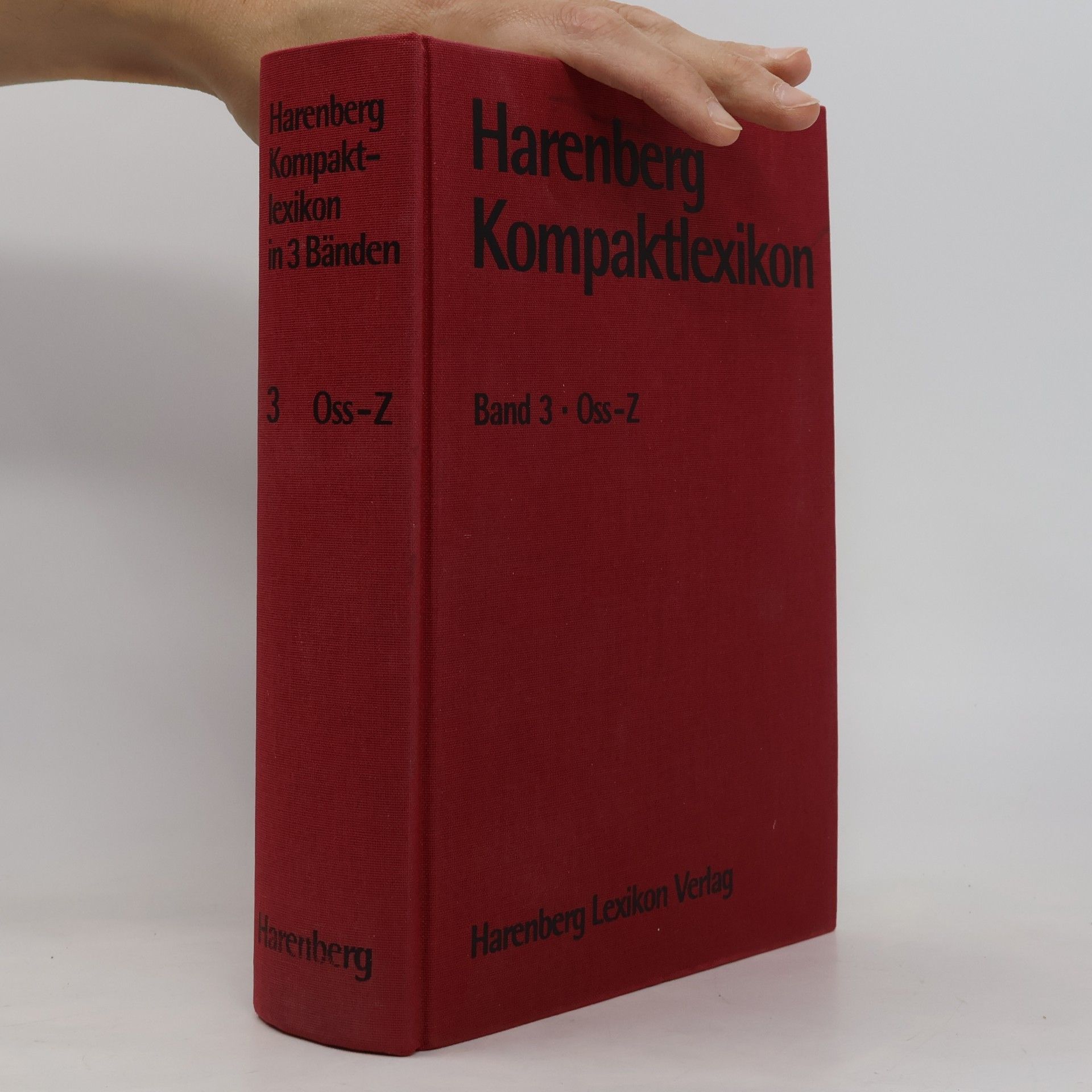 Autorenkollektiv Harenberg-Kompaktlexikon in 3 Bänden 3 Oss-Z
