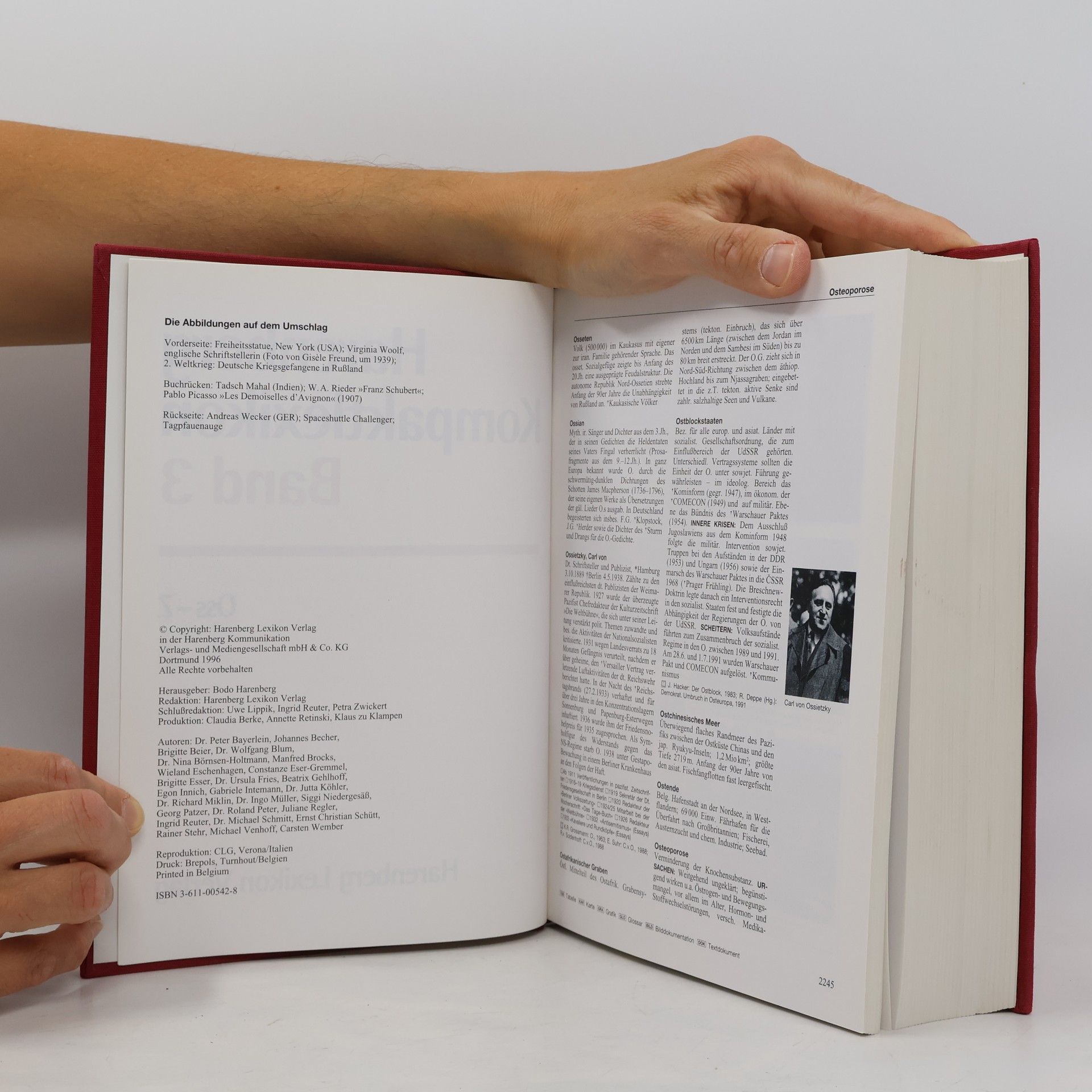 Autorenkollektiv Harenberg-Kompaktlexikon in 3 Bänden 3 Oss-Z