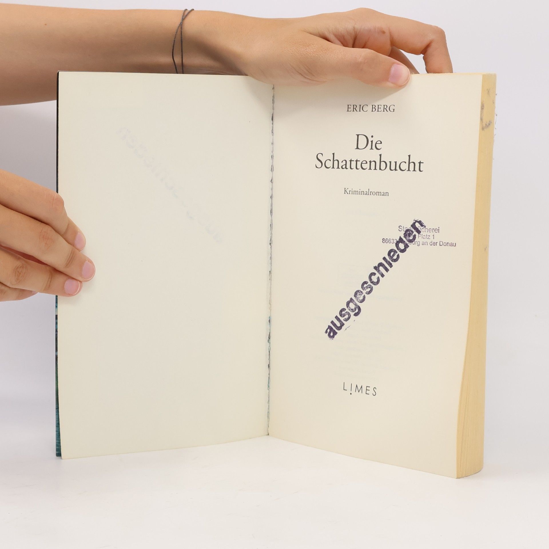 Eric Berg Die Schattenbucht