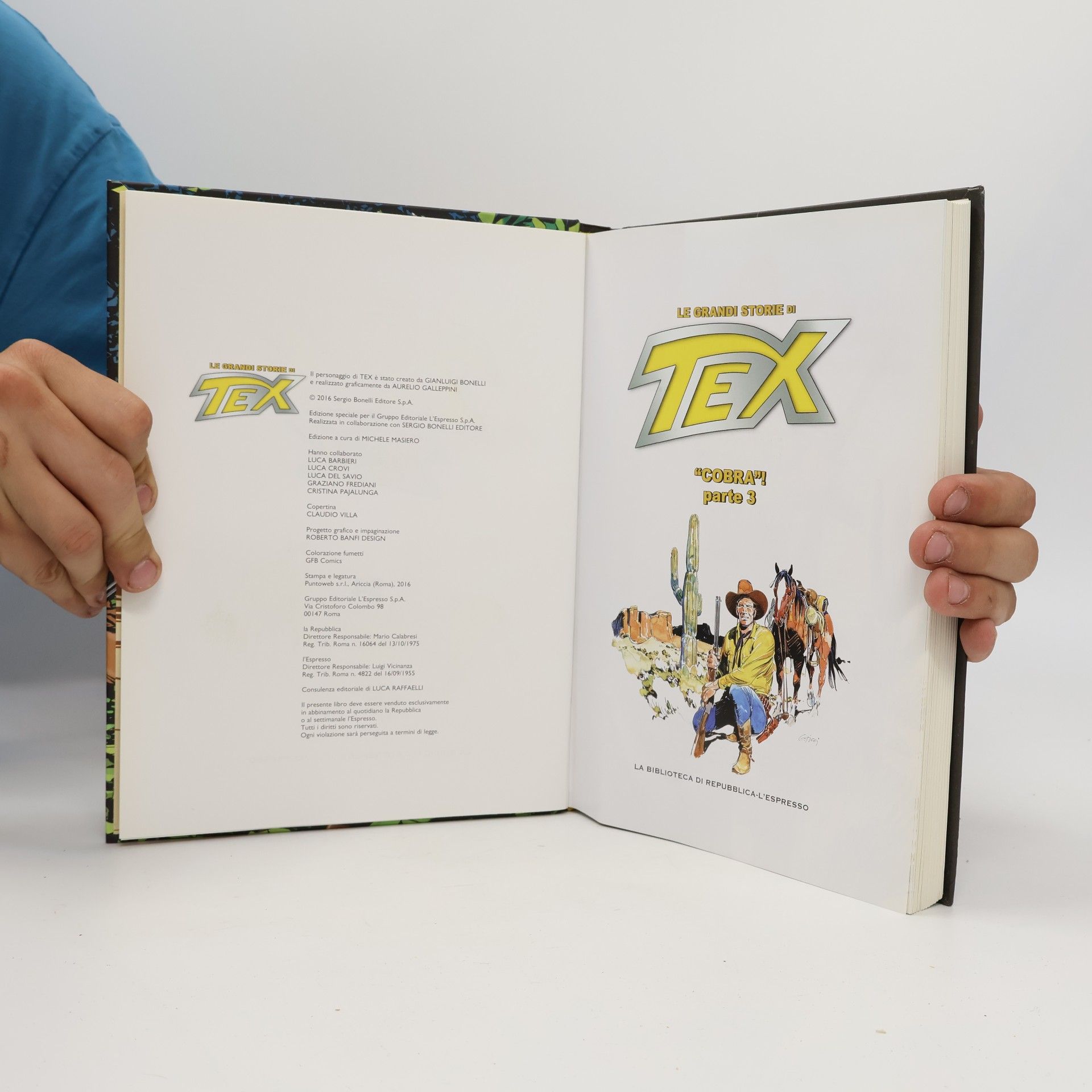 Autores varios Tex Le Grandi Storie, Cobra" parte 4