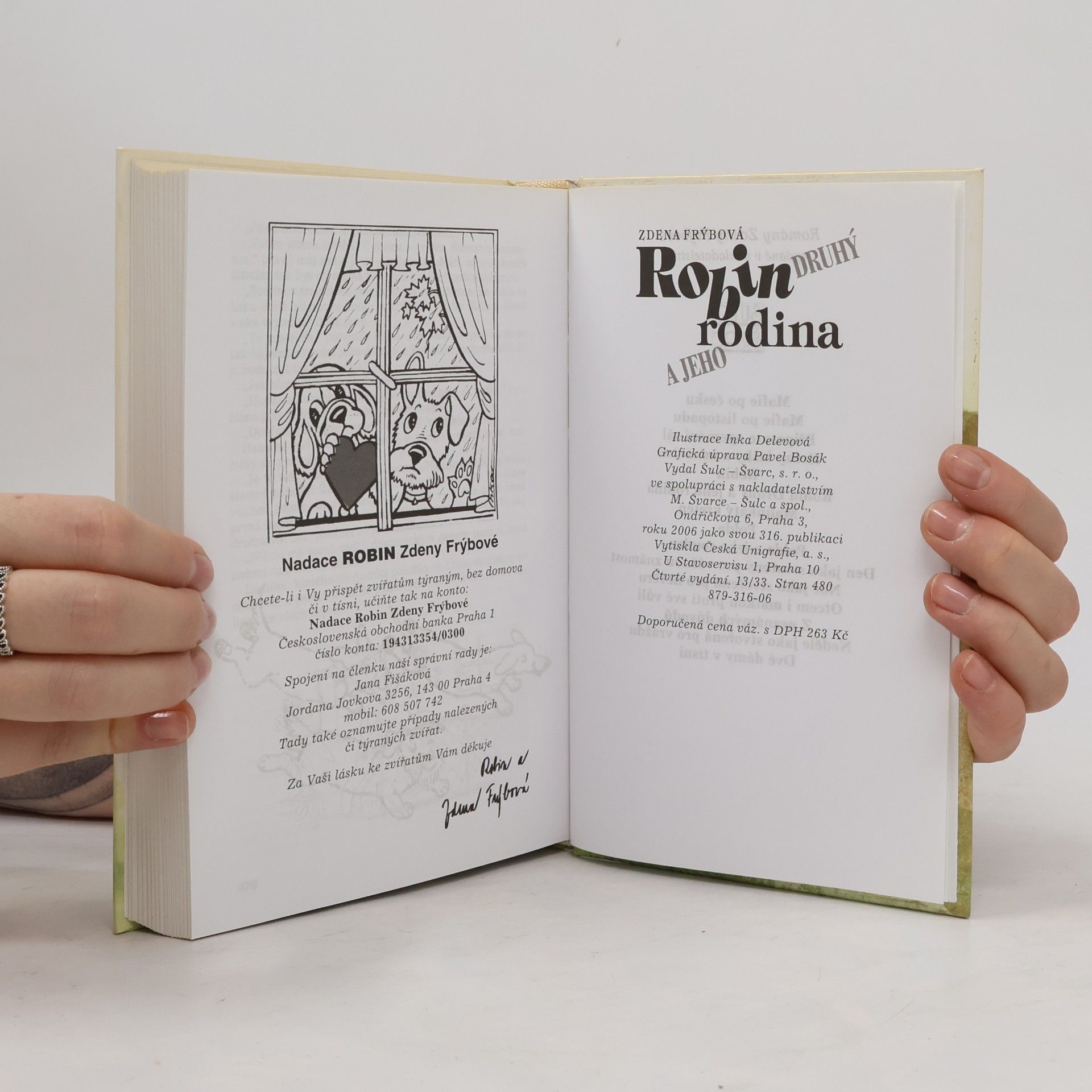 Zdena Frýbová Robin Druhý a jeho rodina