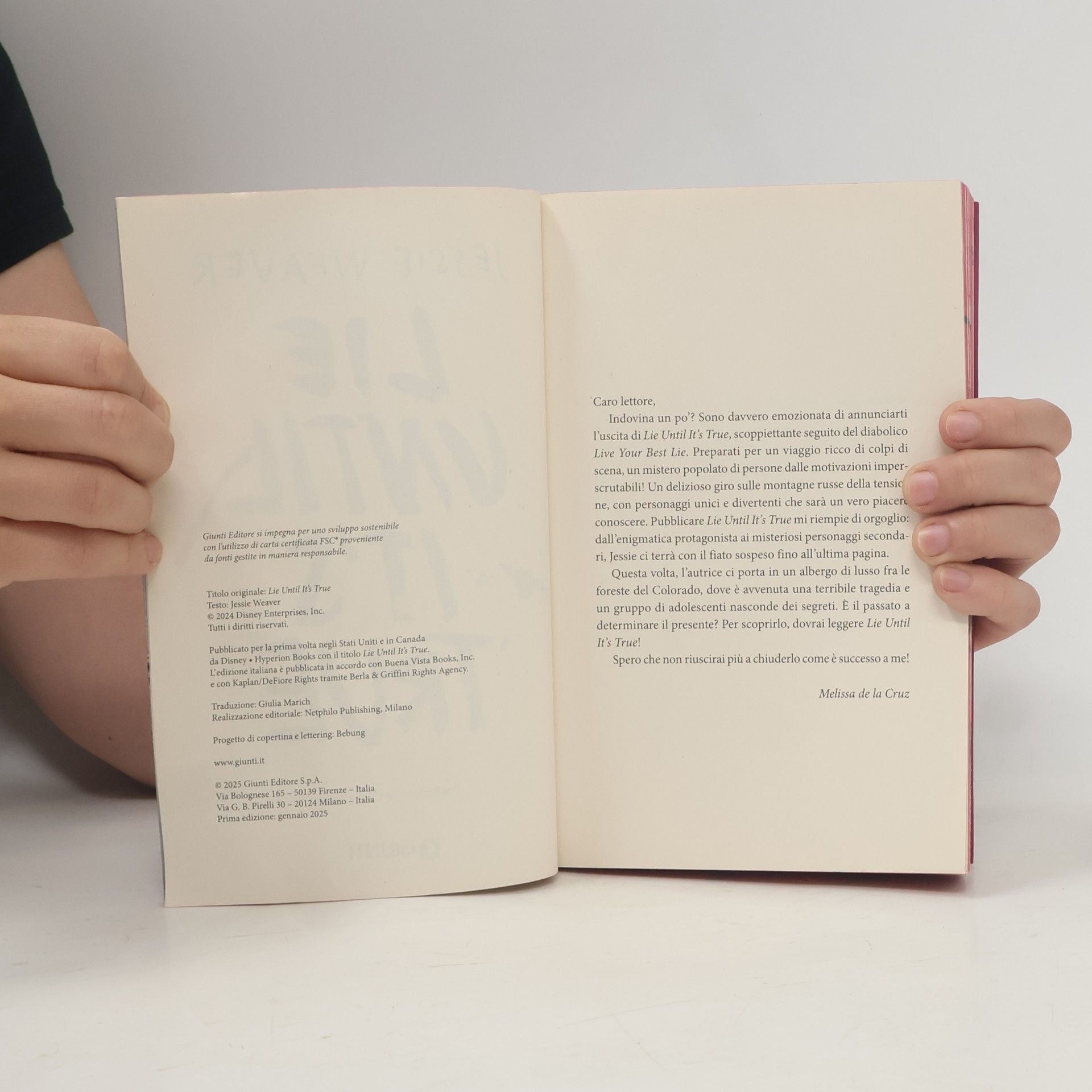 Jessie Weaver Narrativa YA: Lie Until It's True