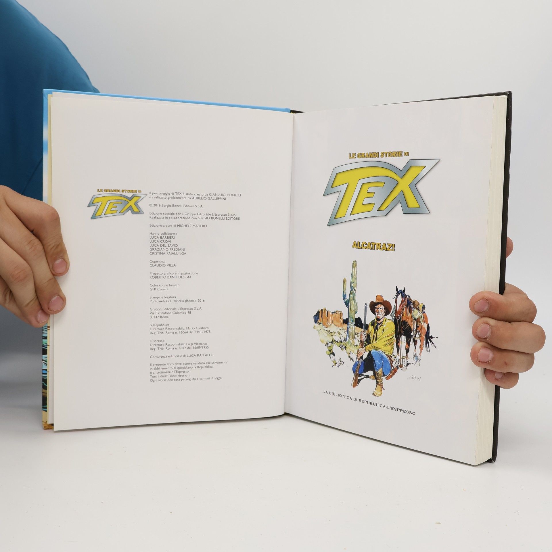 Kolektiv autorů Le Grandi Storie di Tex 25. Alcatraz!