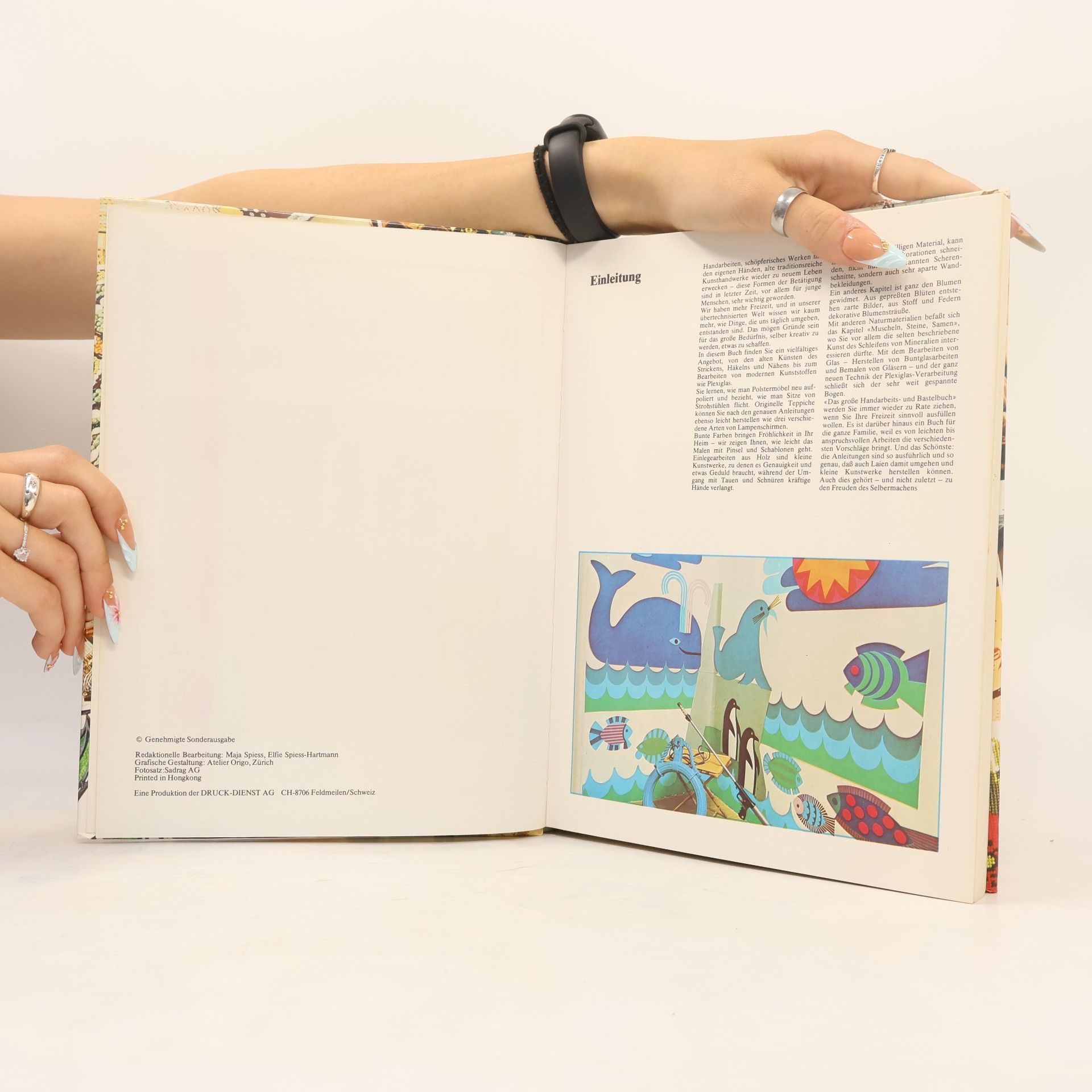 Various authors Das große farbige Bastel - und Handarbeitsbuch