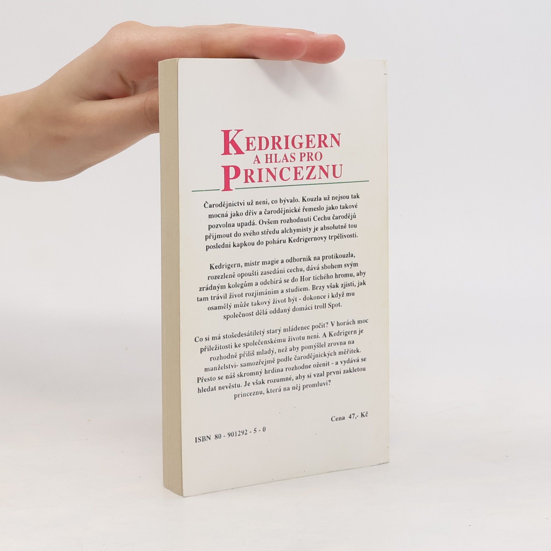 John Morressy Kedrigern a hlas pro Princeznu