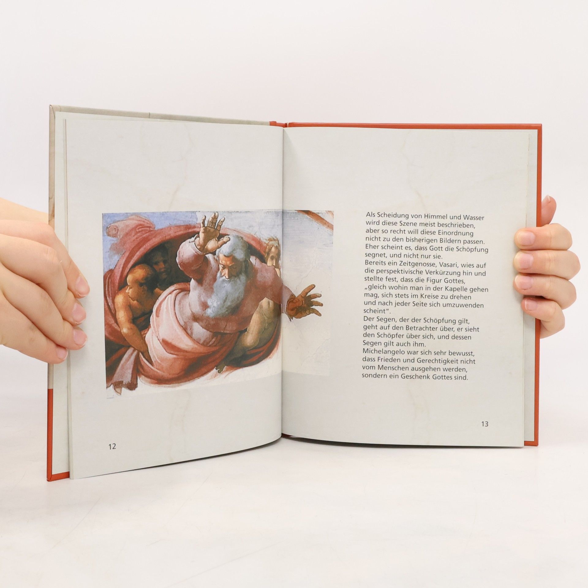 Werner Milstein Michelangelo malt die Schöpfung