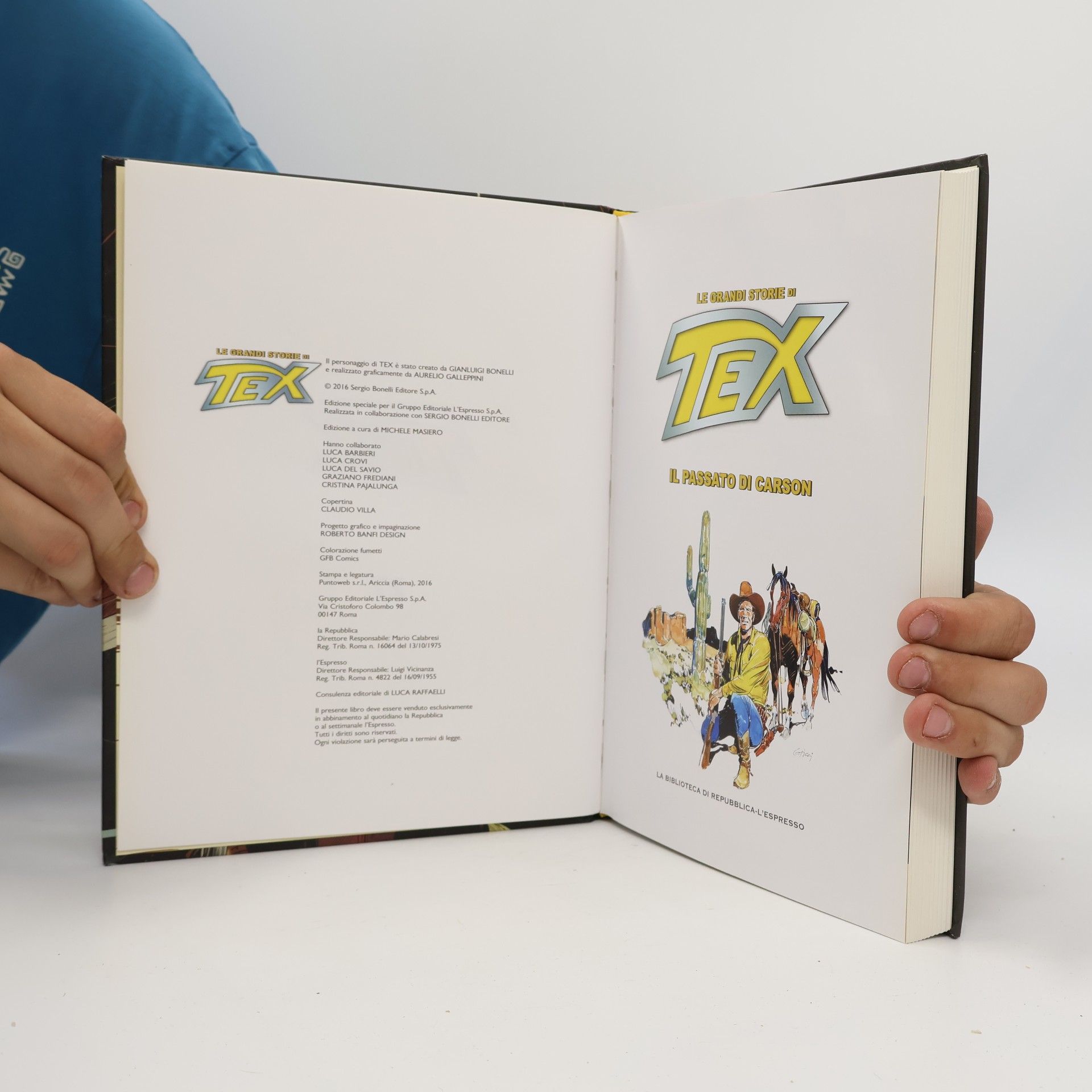 Kolektív autorov Le Grandi Storie di Tex 27.
