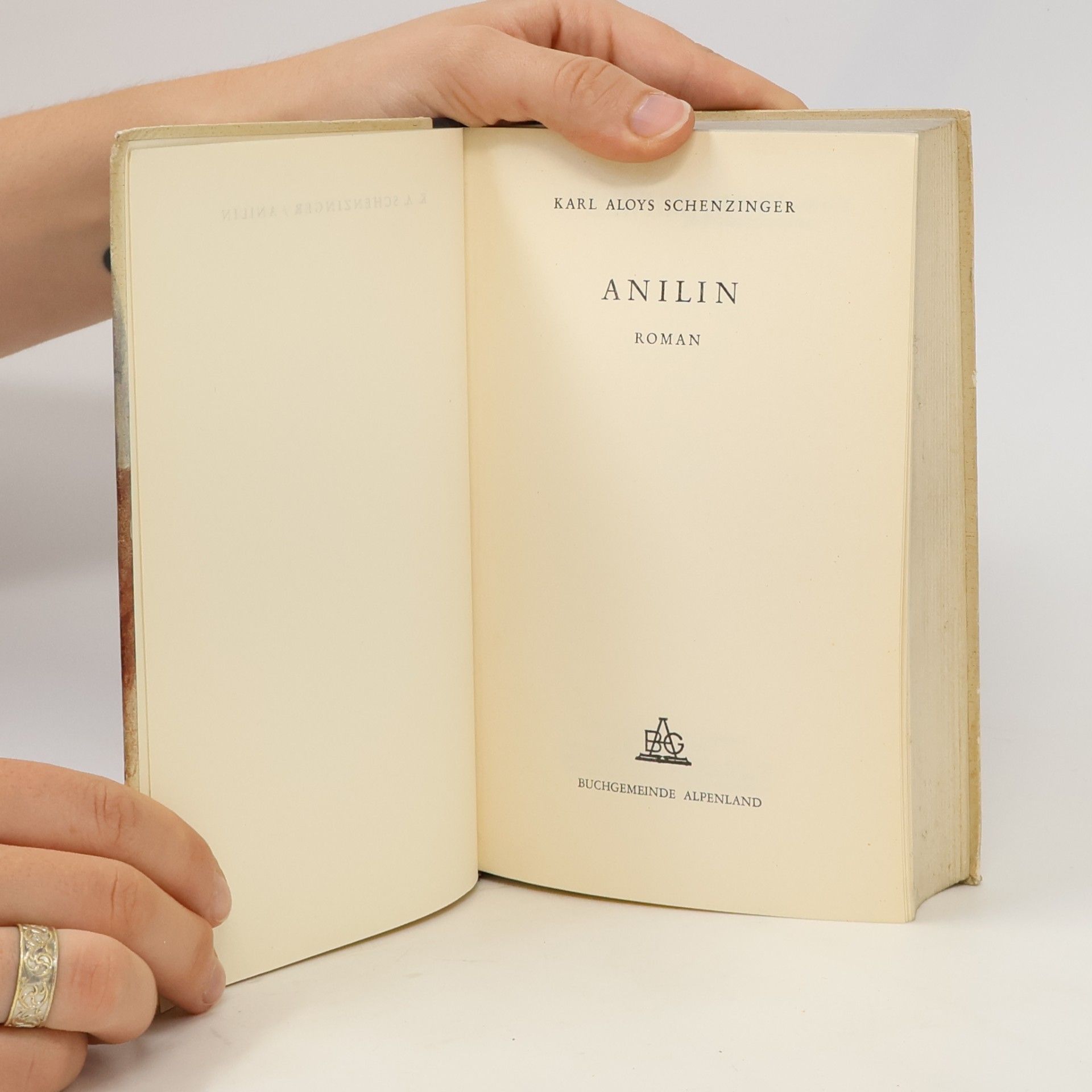 Karl Aloys Schenzinger Anilin