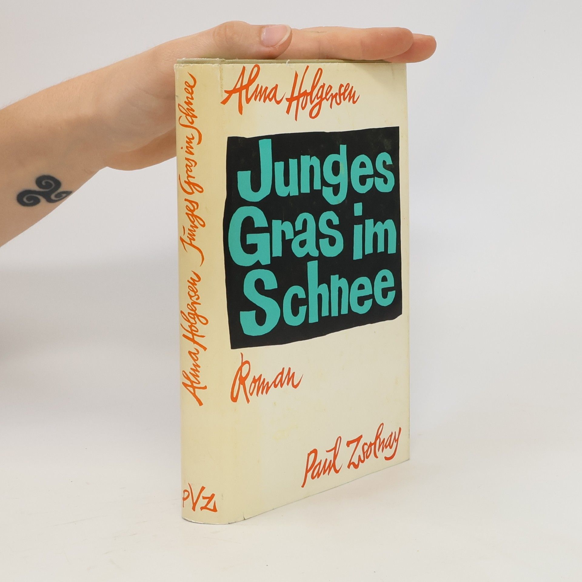 Alma Holgersen Junges Gras im Schnee