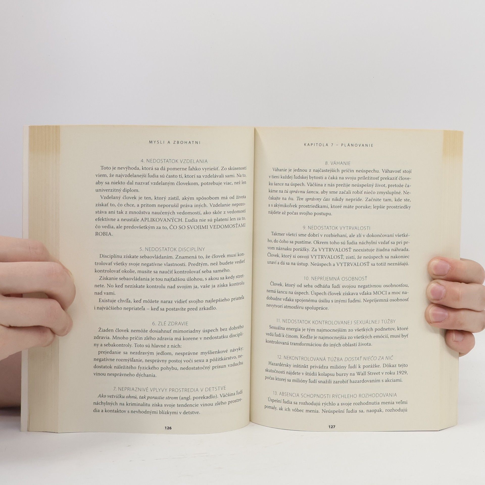 Napoleon Hill Mysli a zbohatni