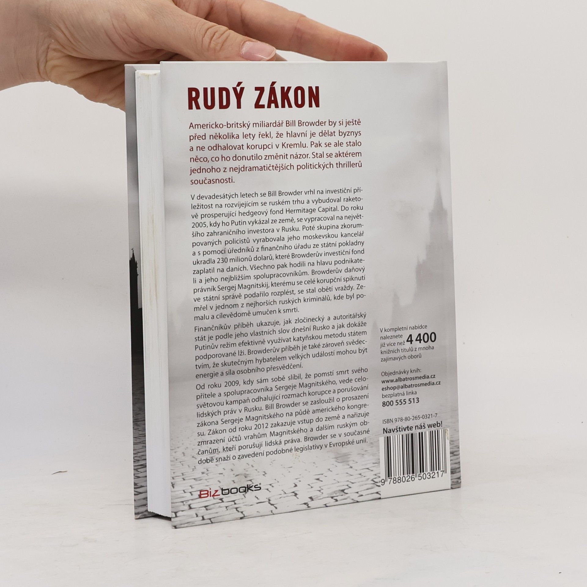 Bill Browder Rudý zákon