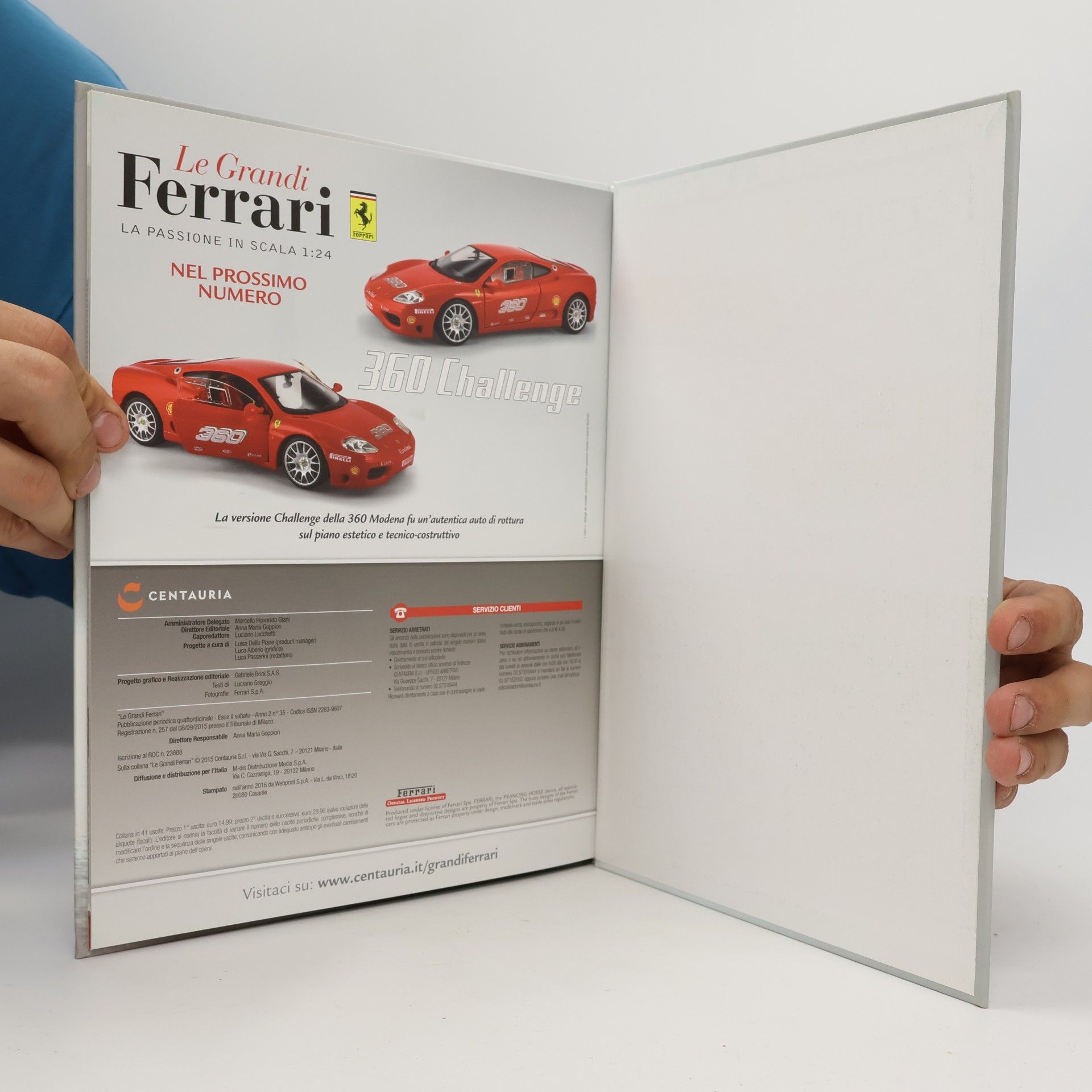 Collectif d'auteurs Le Grandi Ferrari – La passione in scala 1:24