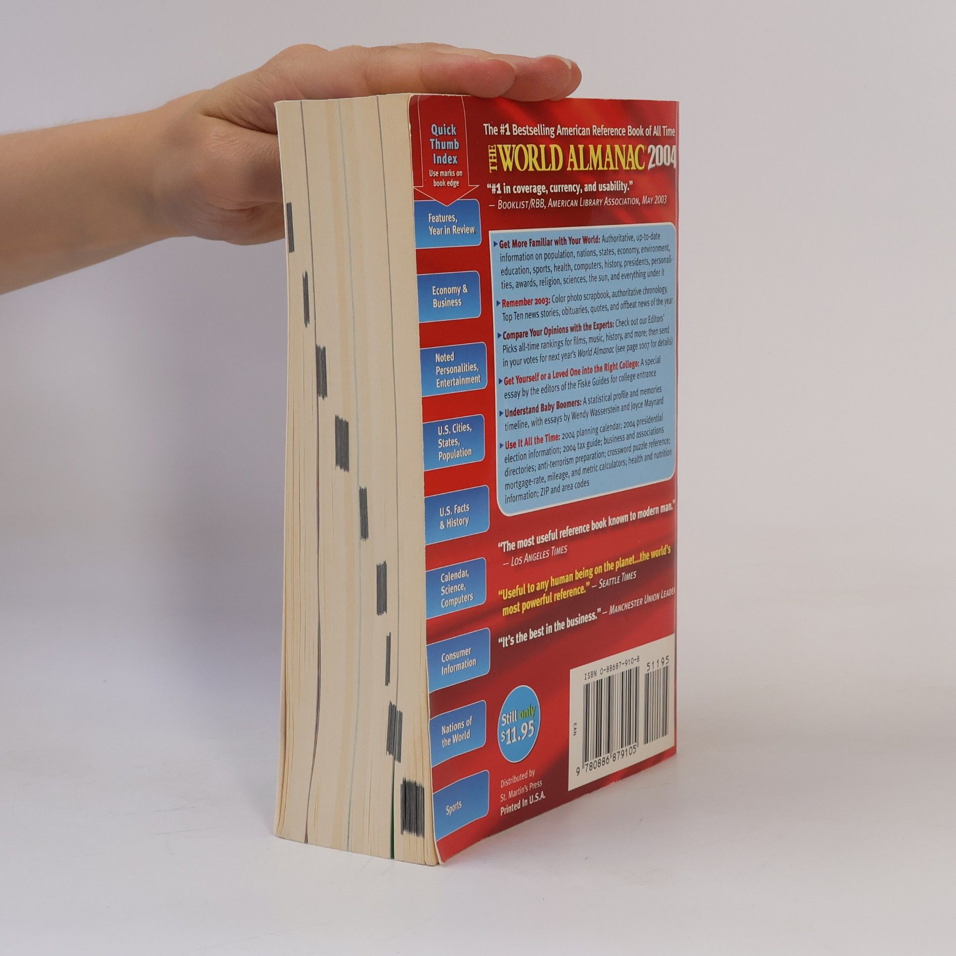 Kolektiv autorů The world almanac and book of facts 2004.
