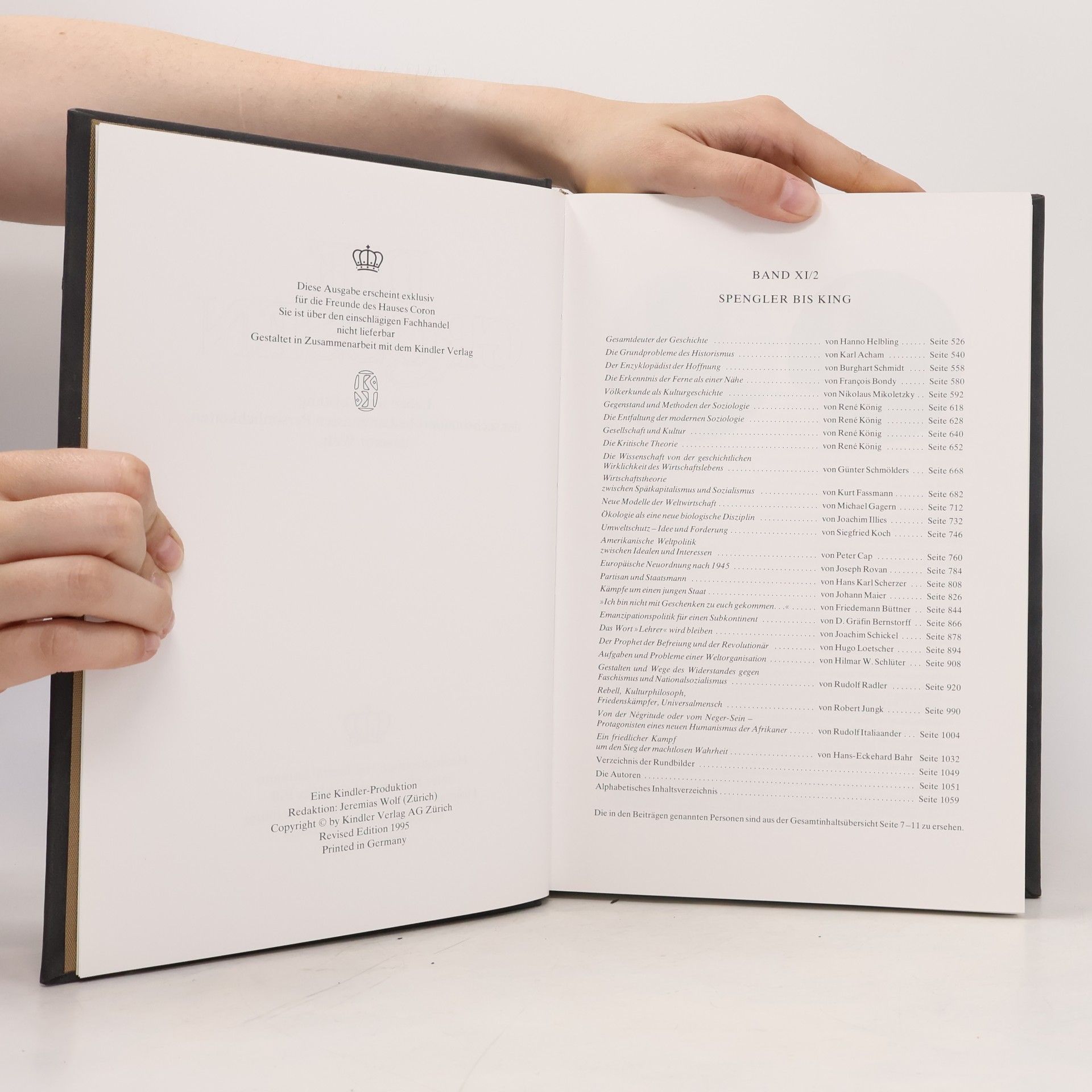 Autores varios Die Grossen XI/2