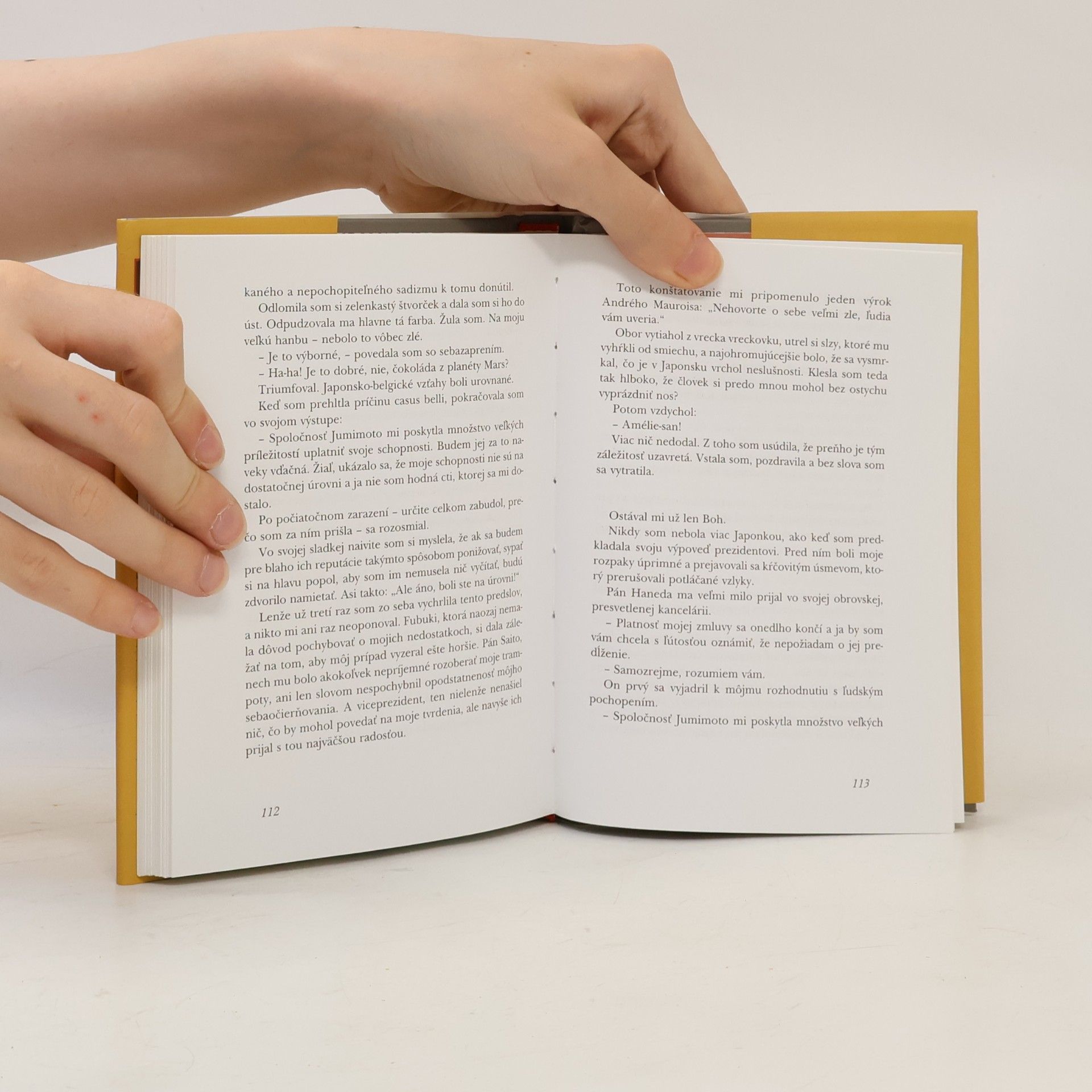Amélie Nothomb V ohromení a strachu