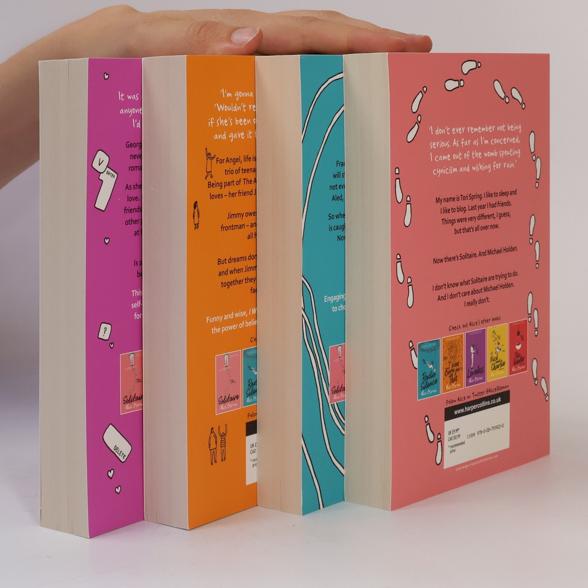 Alice Oseman Alice Oseman Four-Book Collection Box Set