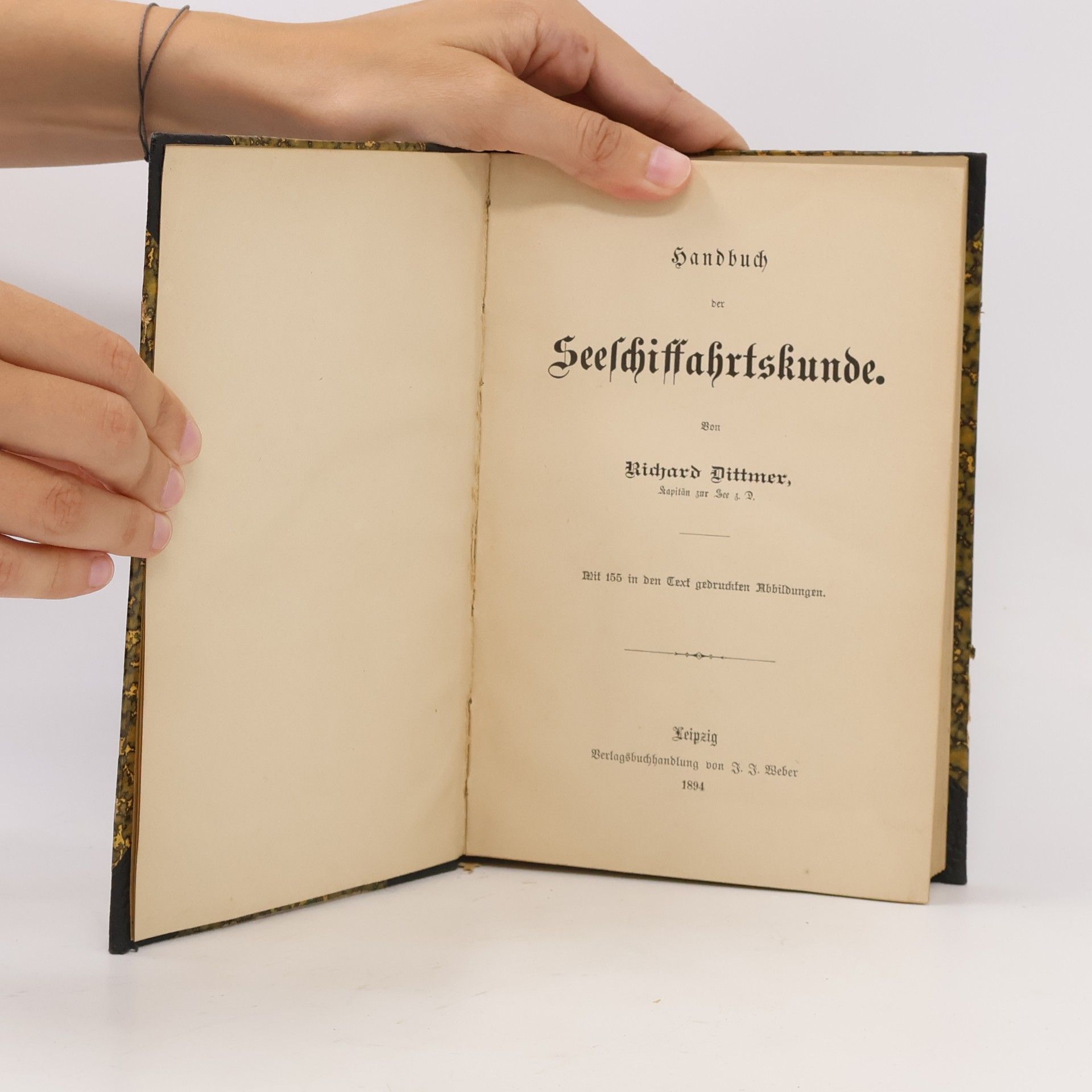 Richard Dittmer Handbuch der Seeschiffahrtskunde
