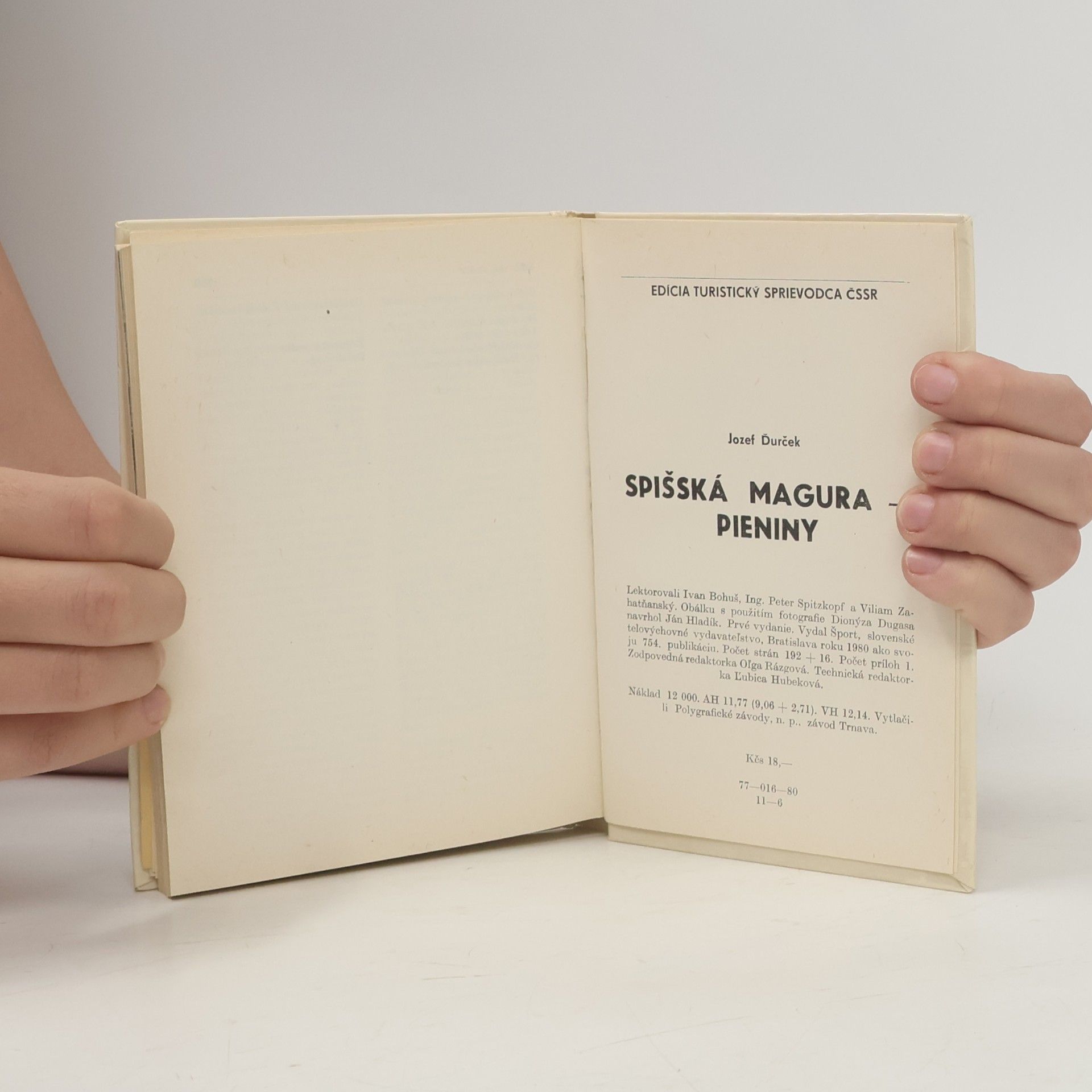 Jozef Ďurček Spišská Magura 2. Pieniny