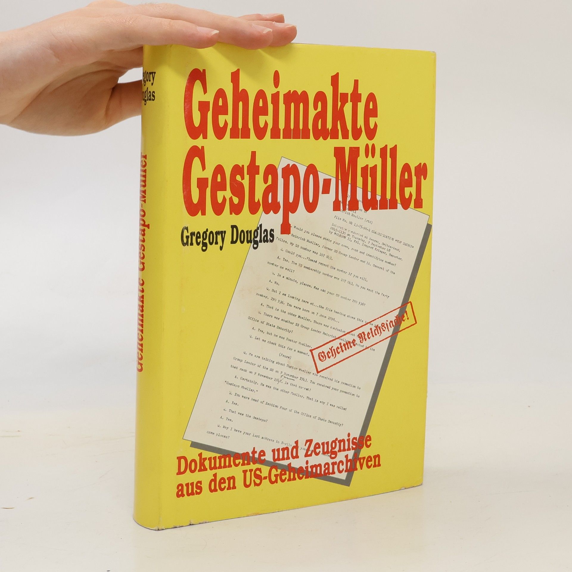 Gregory Douglas Geheimakte Gestapo-Müller