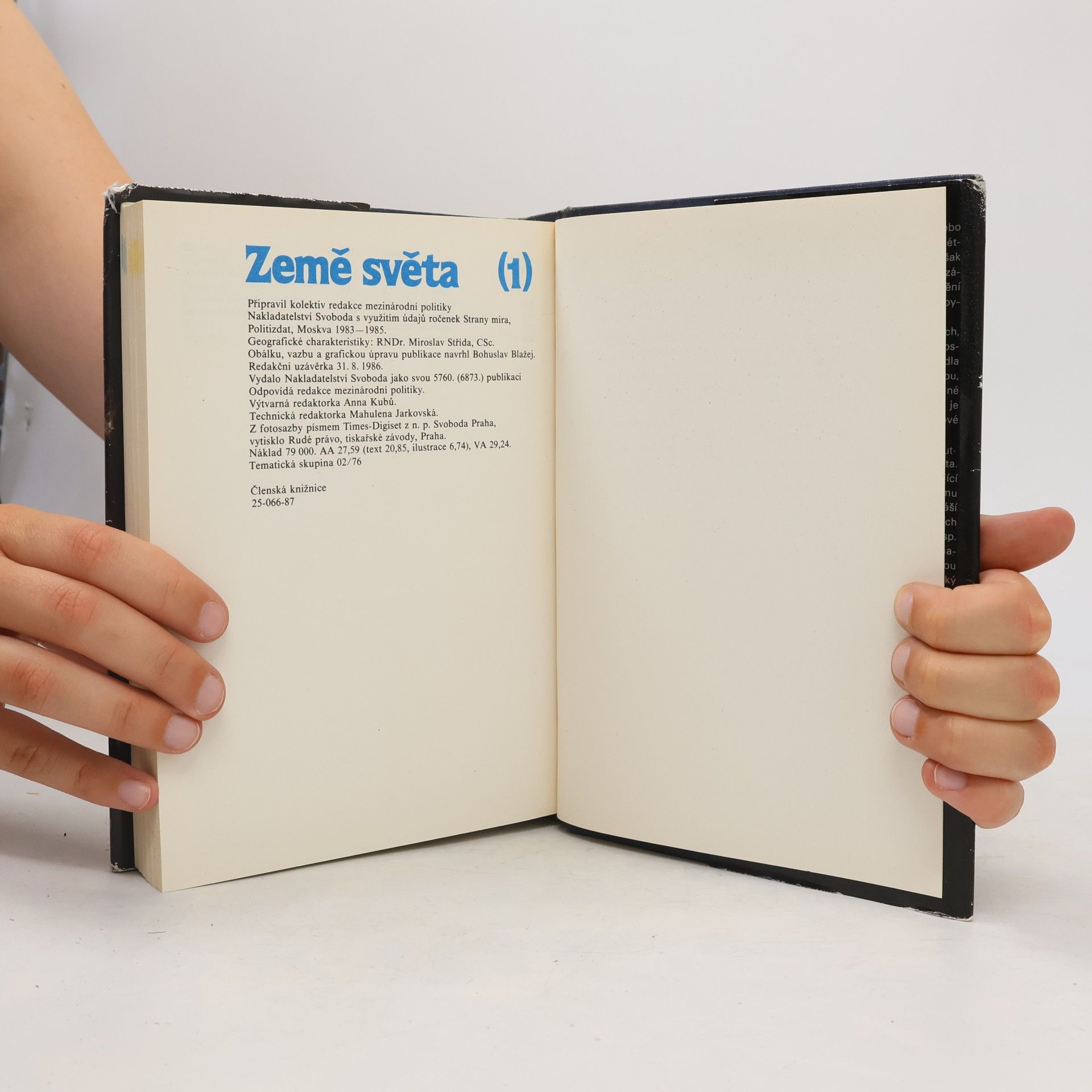 Various authors Země světa 1. Evropa, Asie