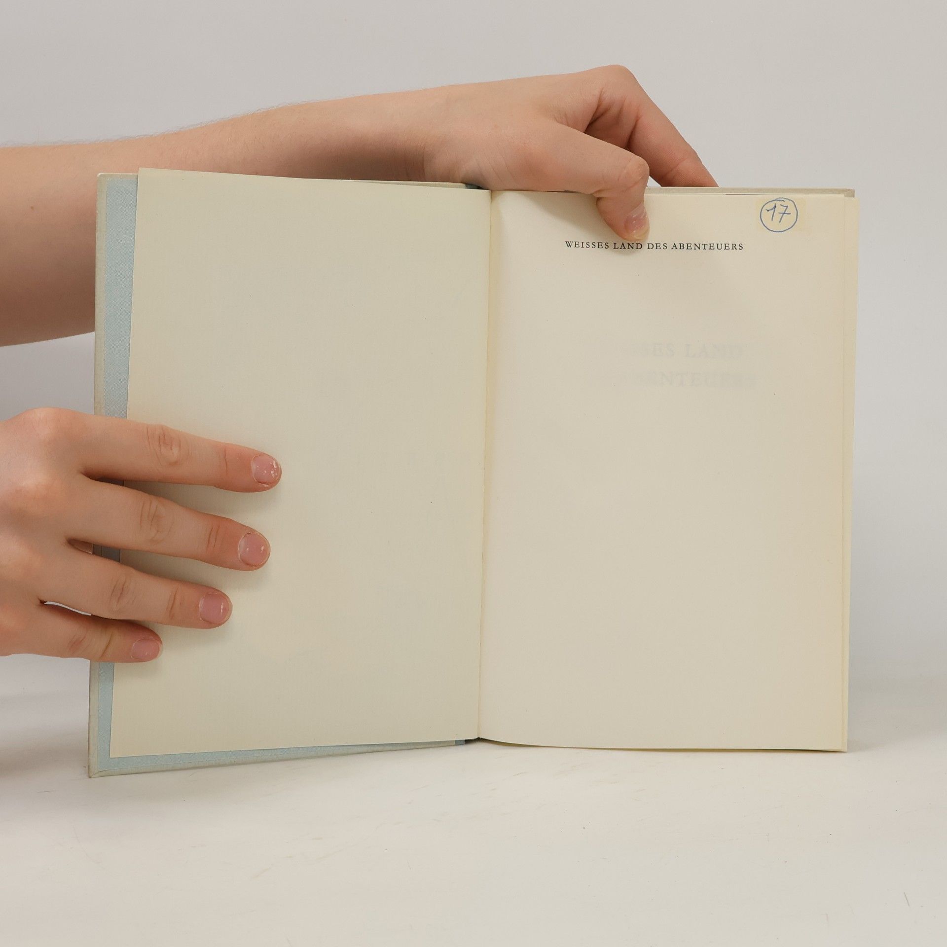 Walter Sullivan Weisses Land des Abenteuers